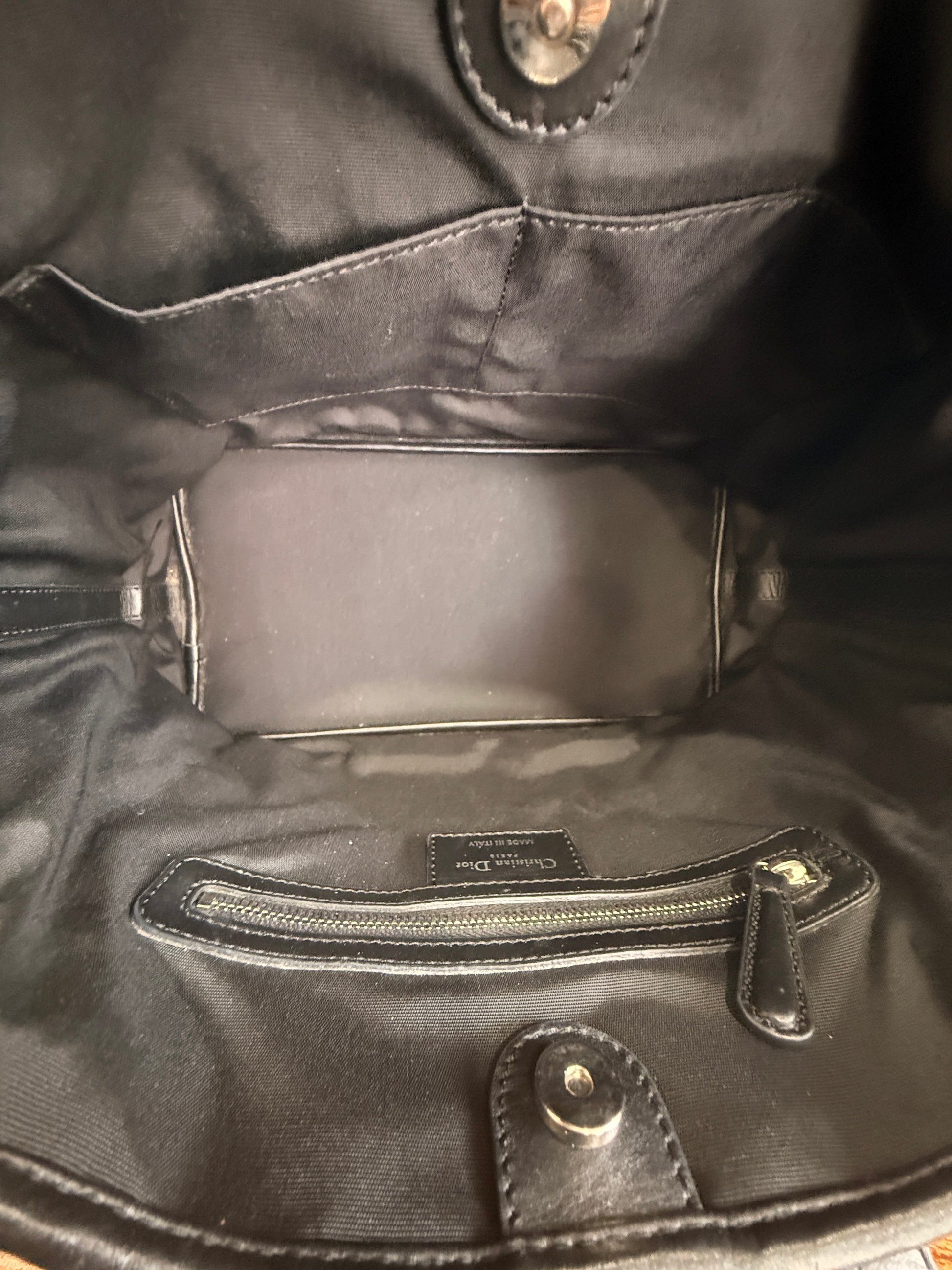 Dior Cannage Small Paranea Tote