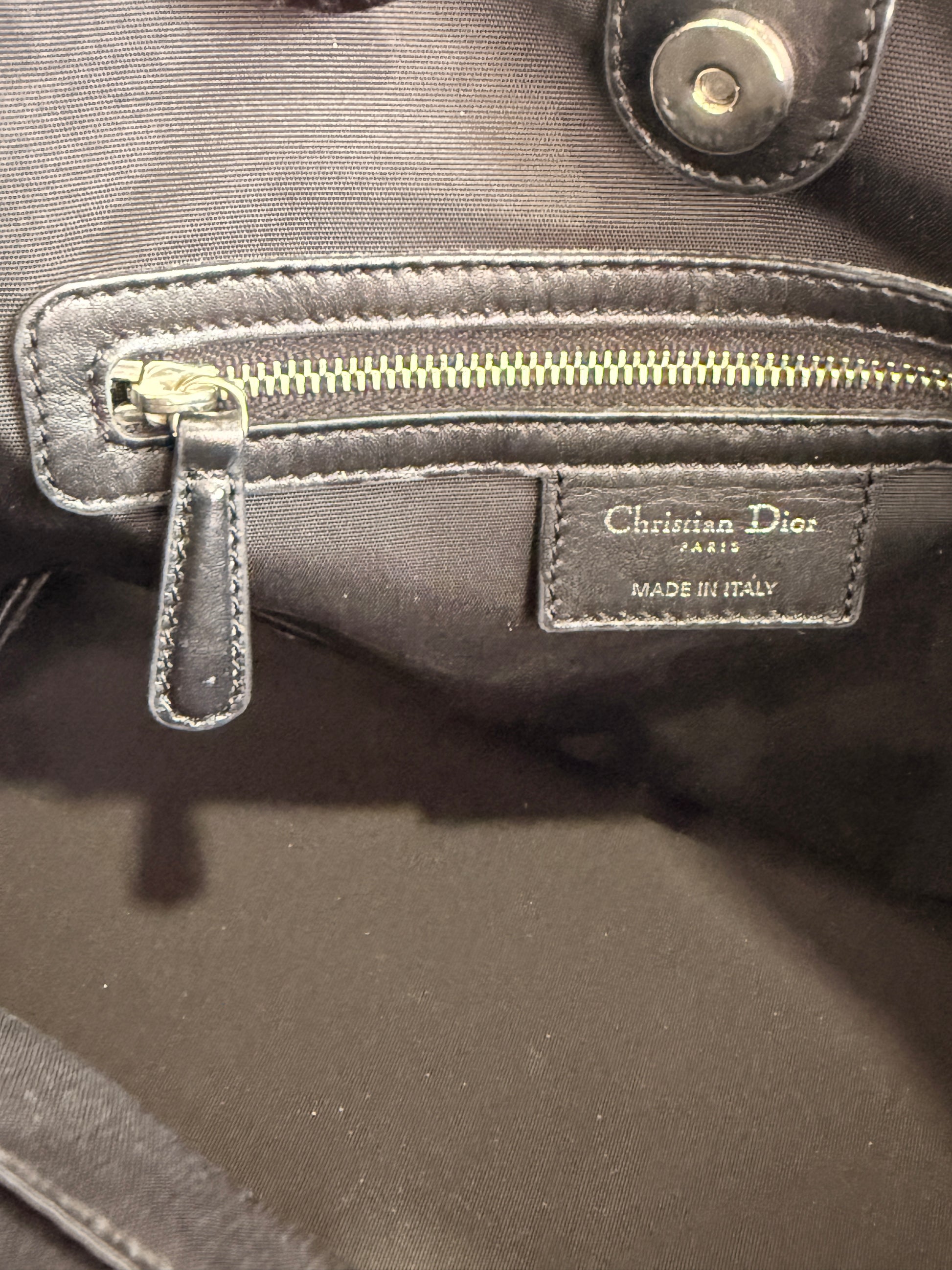 Dior Cannage Small Paranea Tote