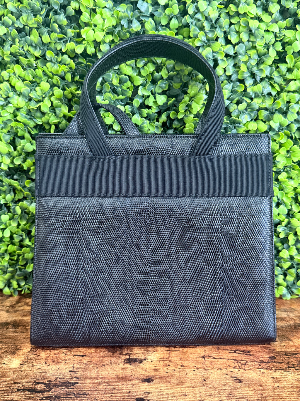 Salvatore Ferragamo Vara Bow Leather Handbag