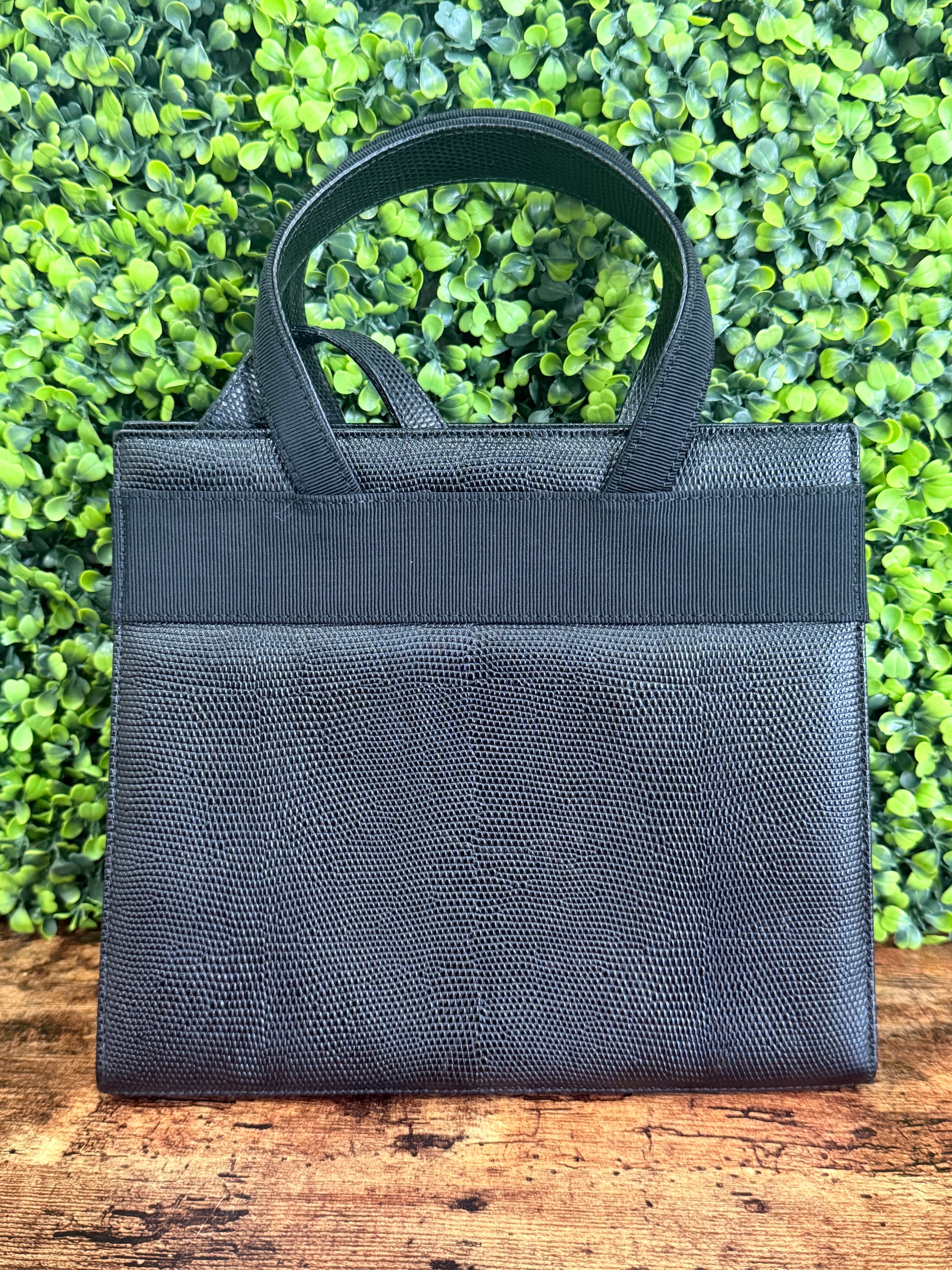 Salvatore Ferragamo Vara Bow Leather Handbag