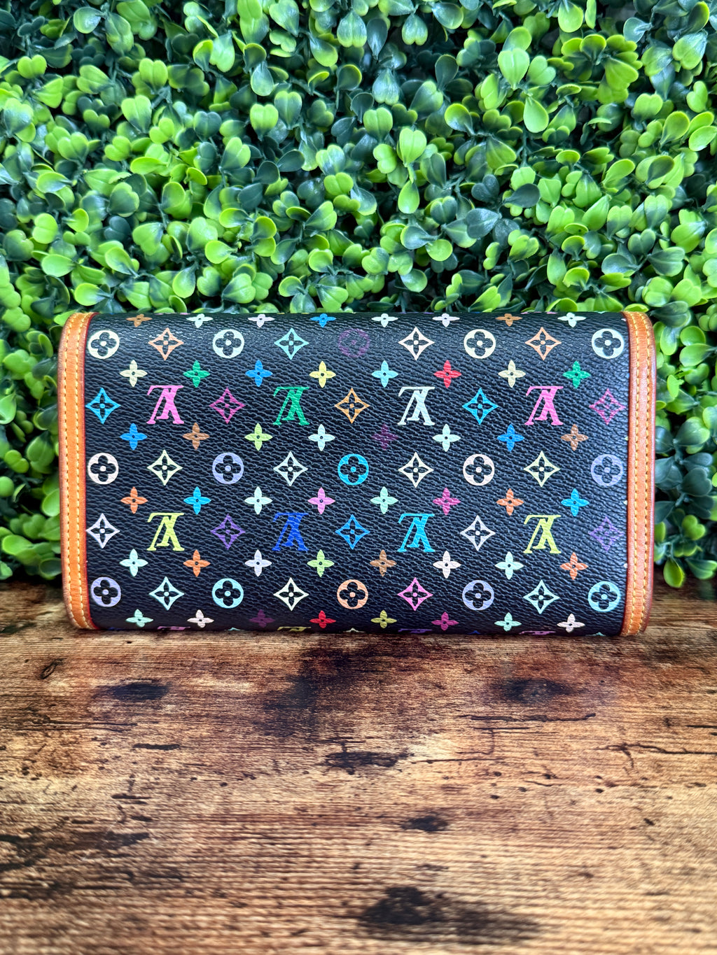 Louis Vuitton Multicolor Monogram Porte Tresor International