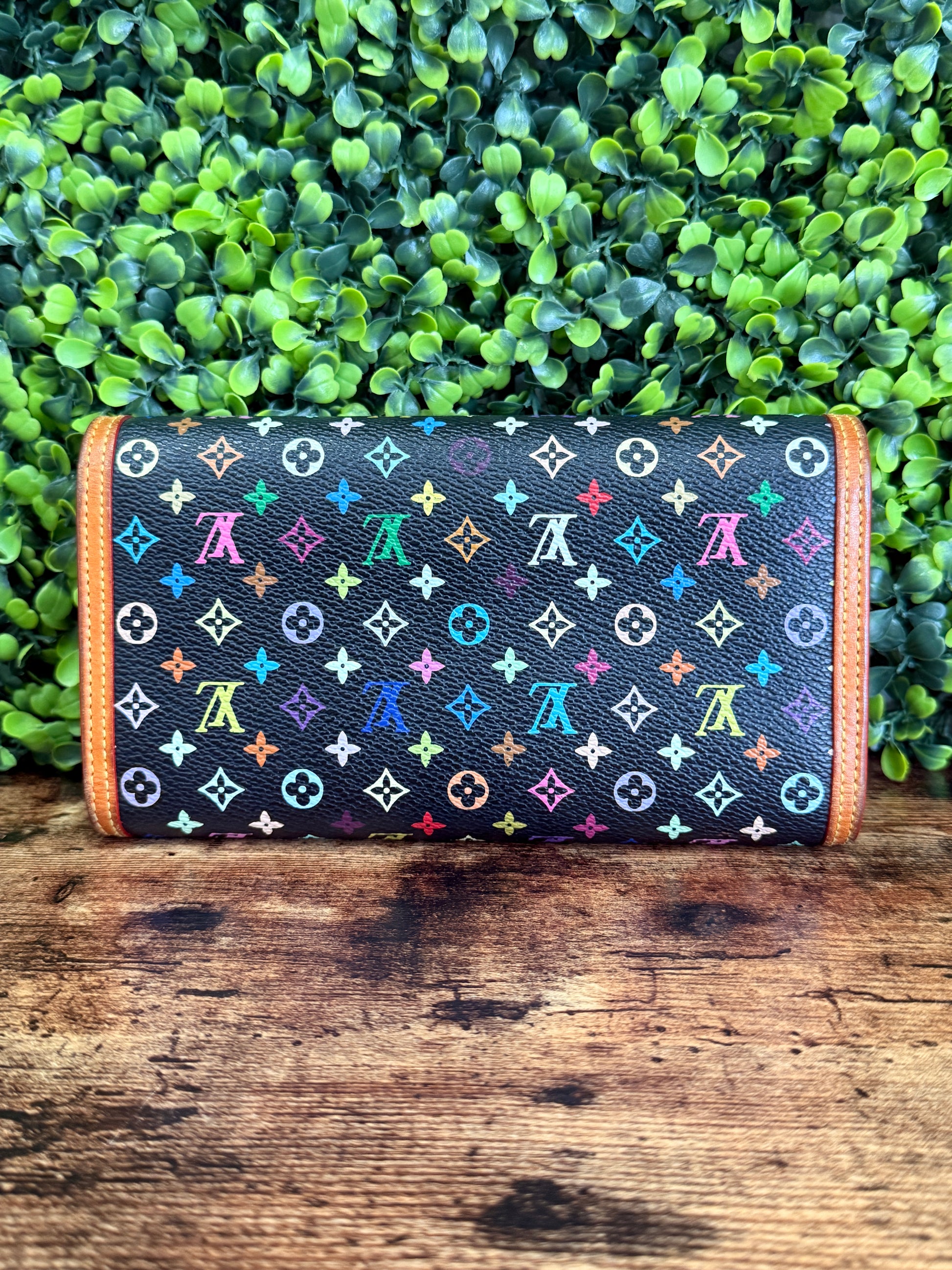 Louis Vuitton Multicolor Monogram Porte Tresor International