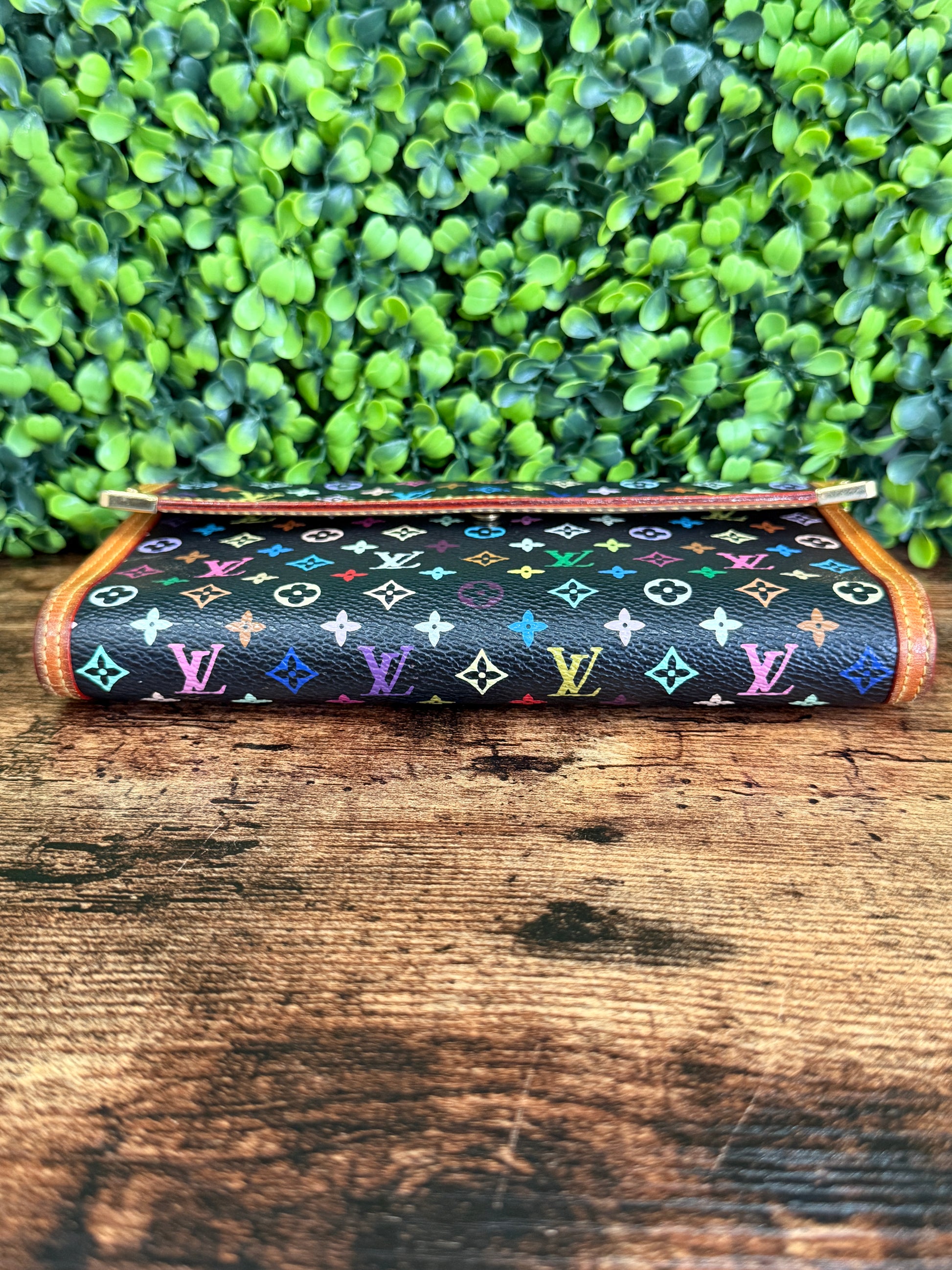 Louis Vuitton Multicolor Monogram Porte Tresor International