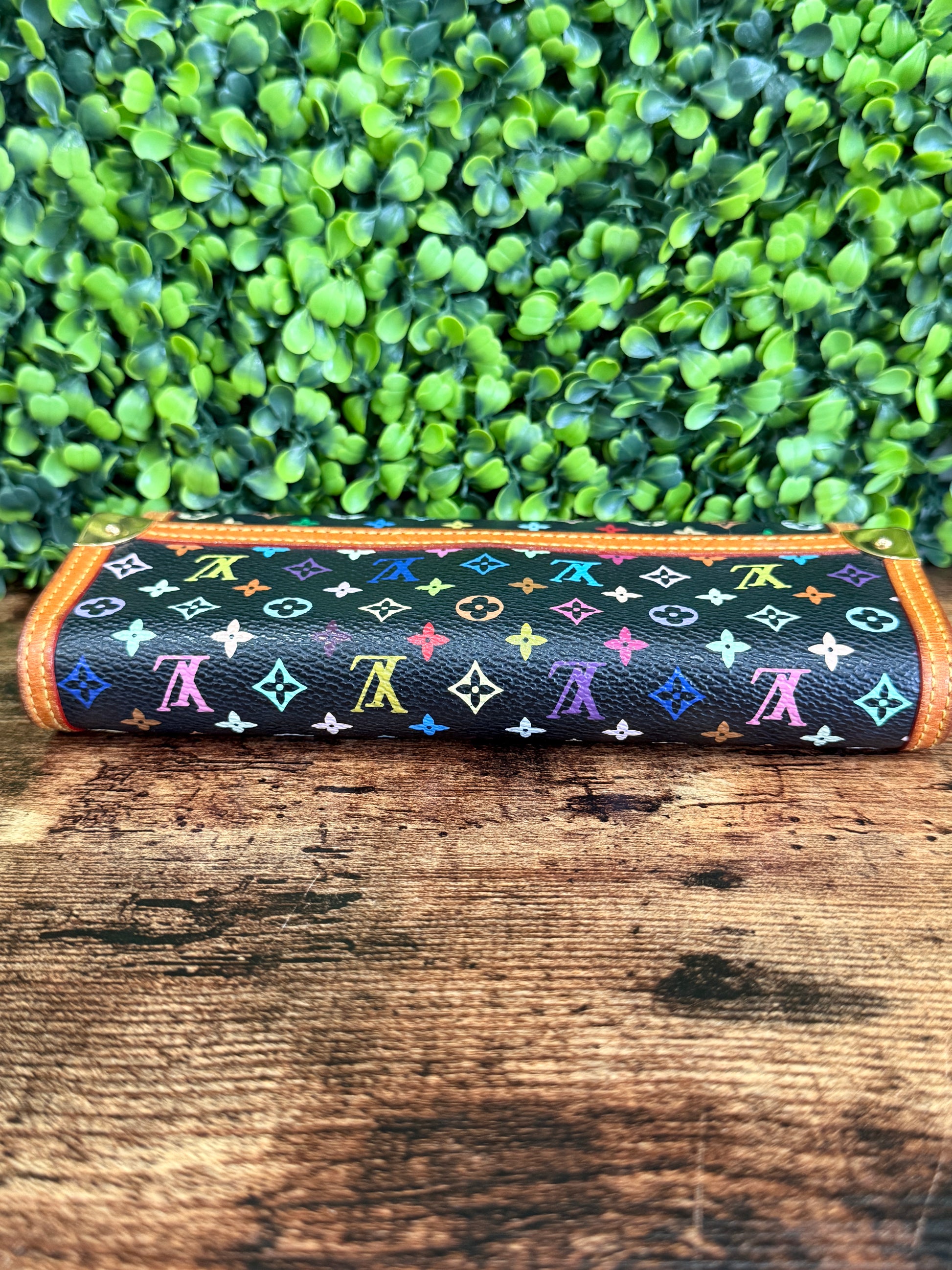 Louis Vuitton Multicolor Monogram Porte Tresor International