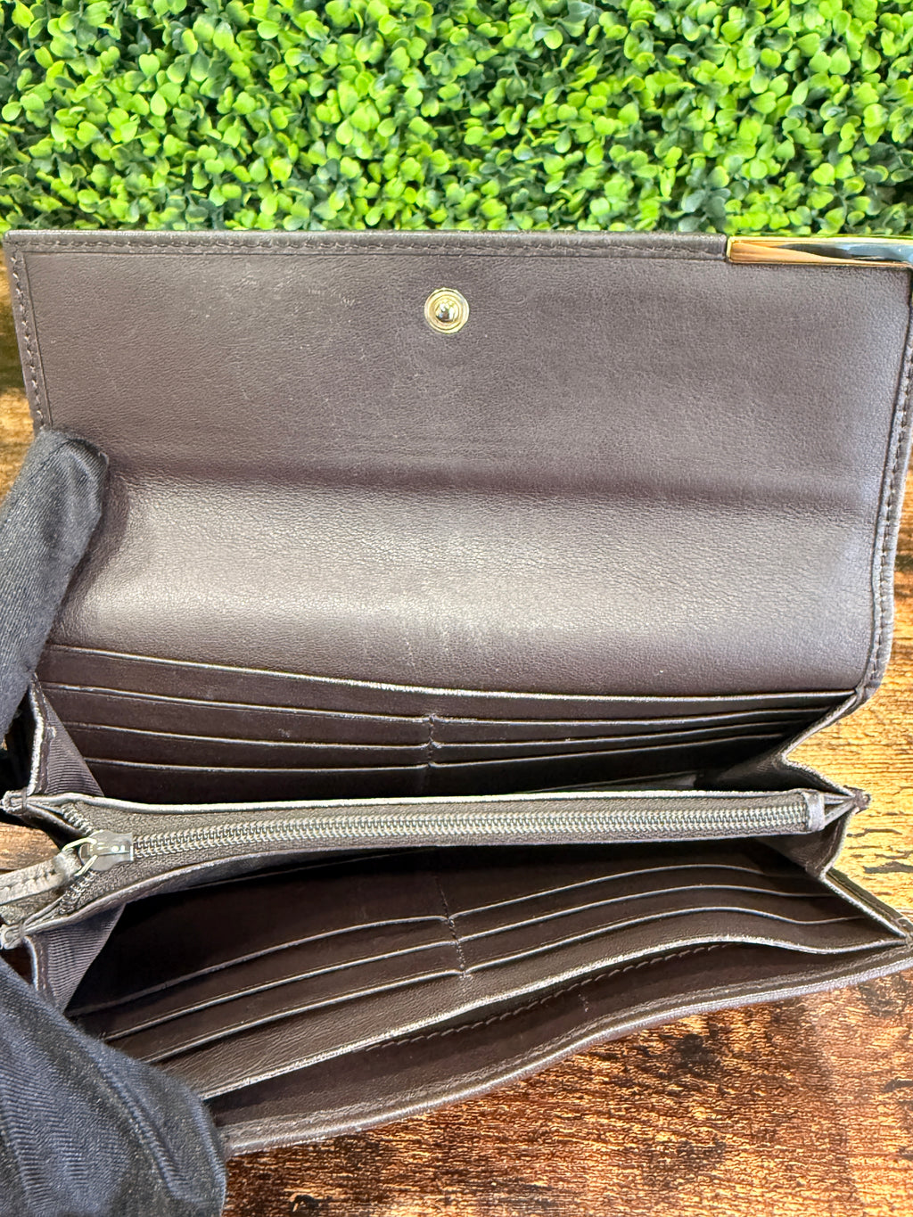 Gucci GG Canvas Long Wallet