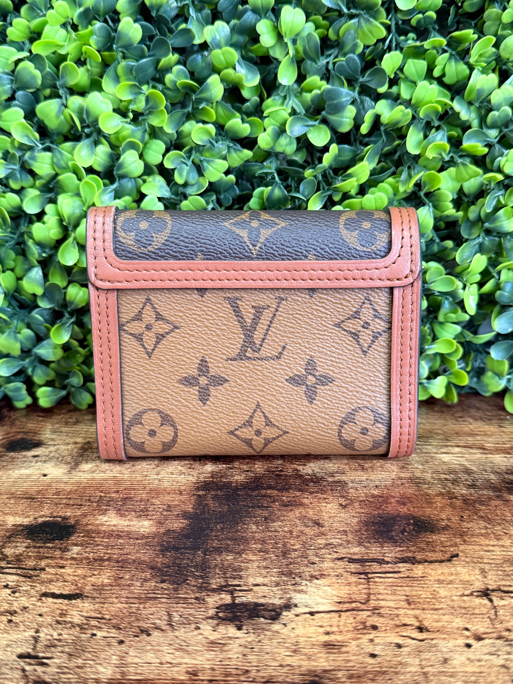 Louis Vuitton Dauphine Compact Wallet Monogram Reverse