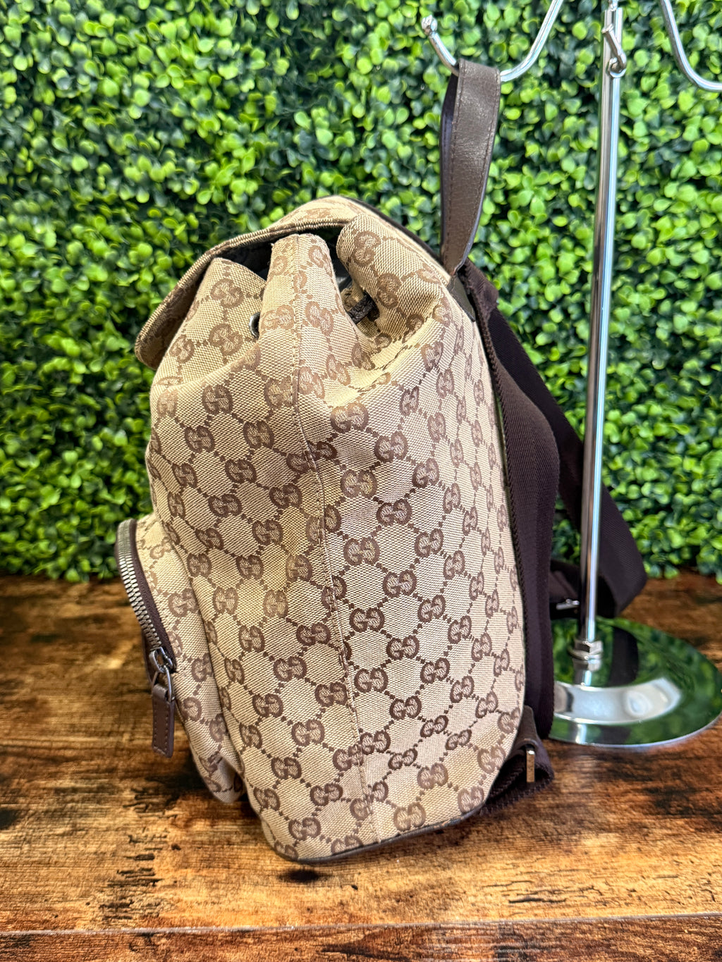 Gucci GG Canvas Jackie Backpack