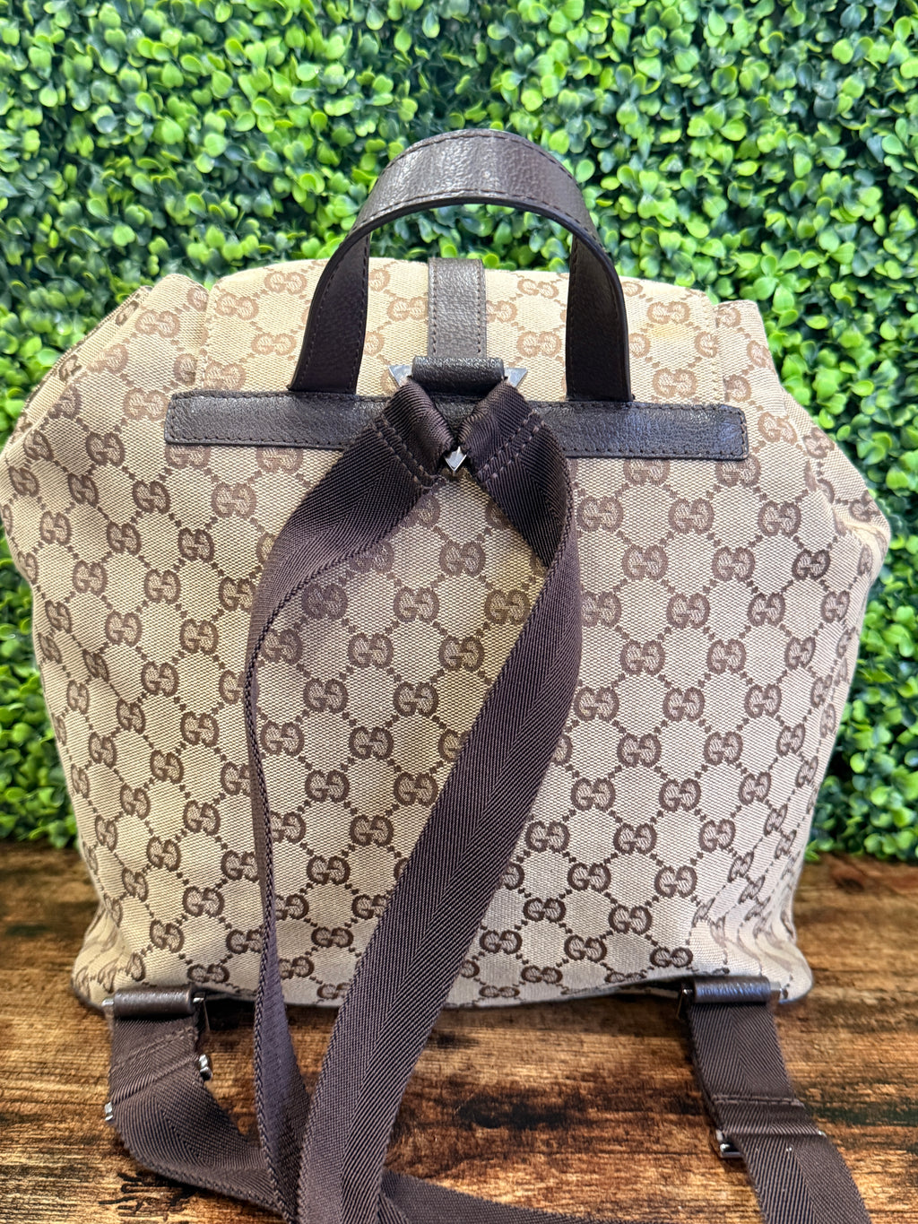 Gucci GG Canvas Jackie Backpack