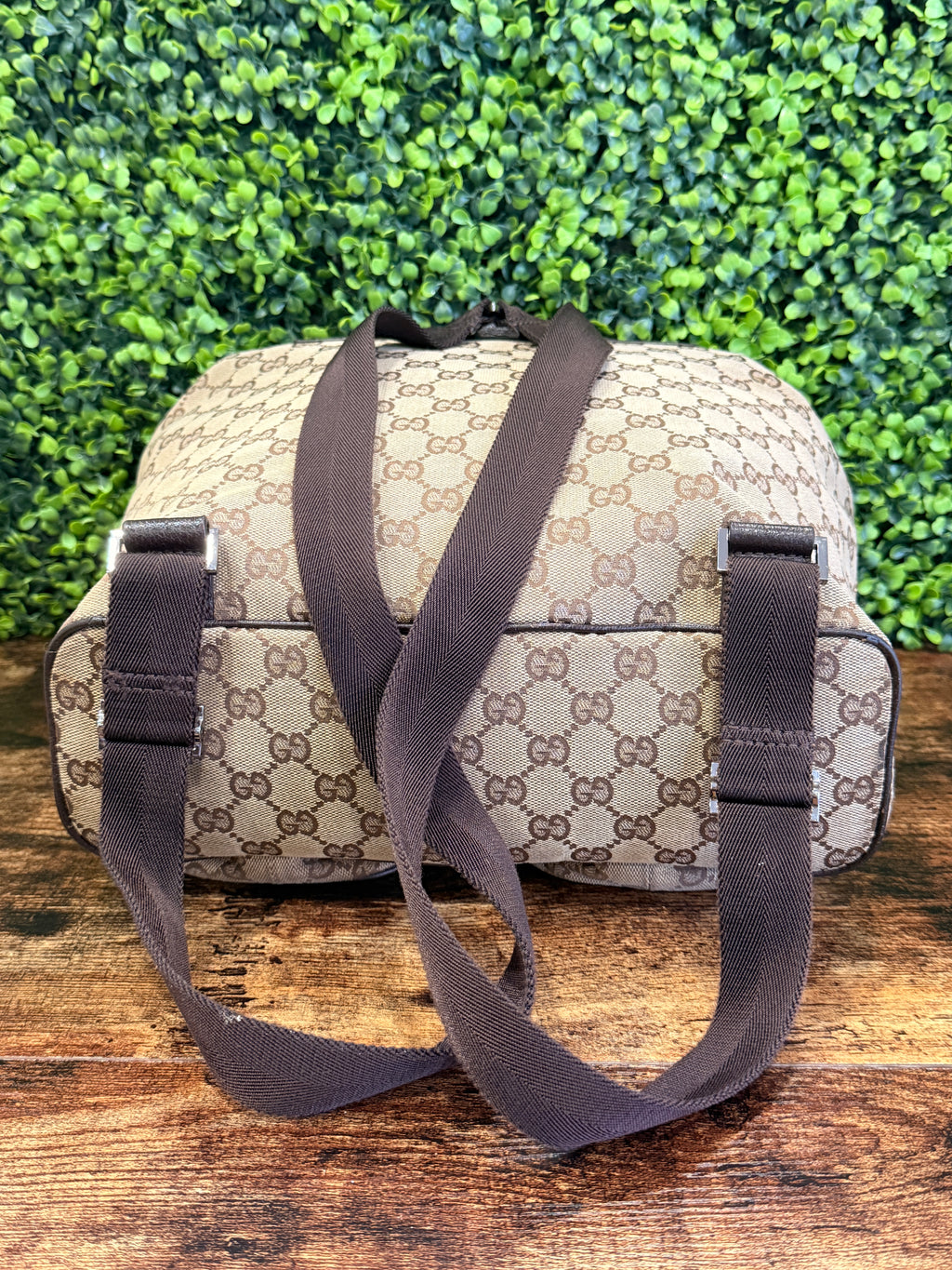 Gucci GG Canvas Jackie Backpack