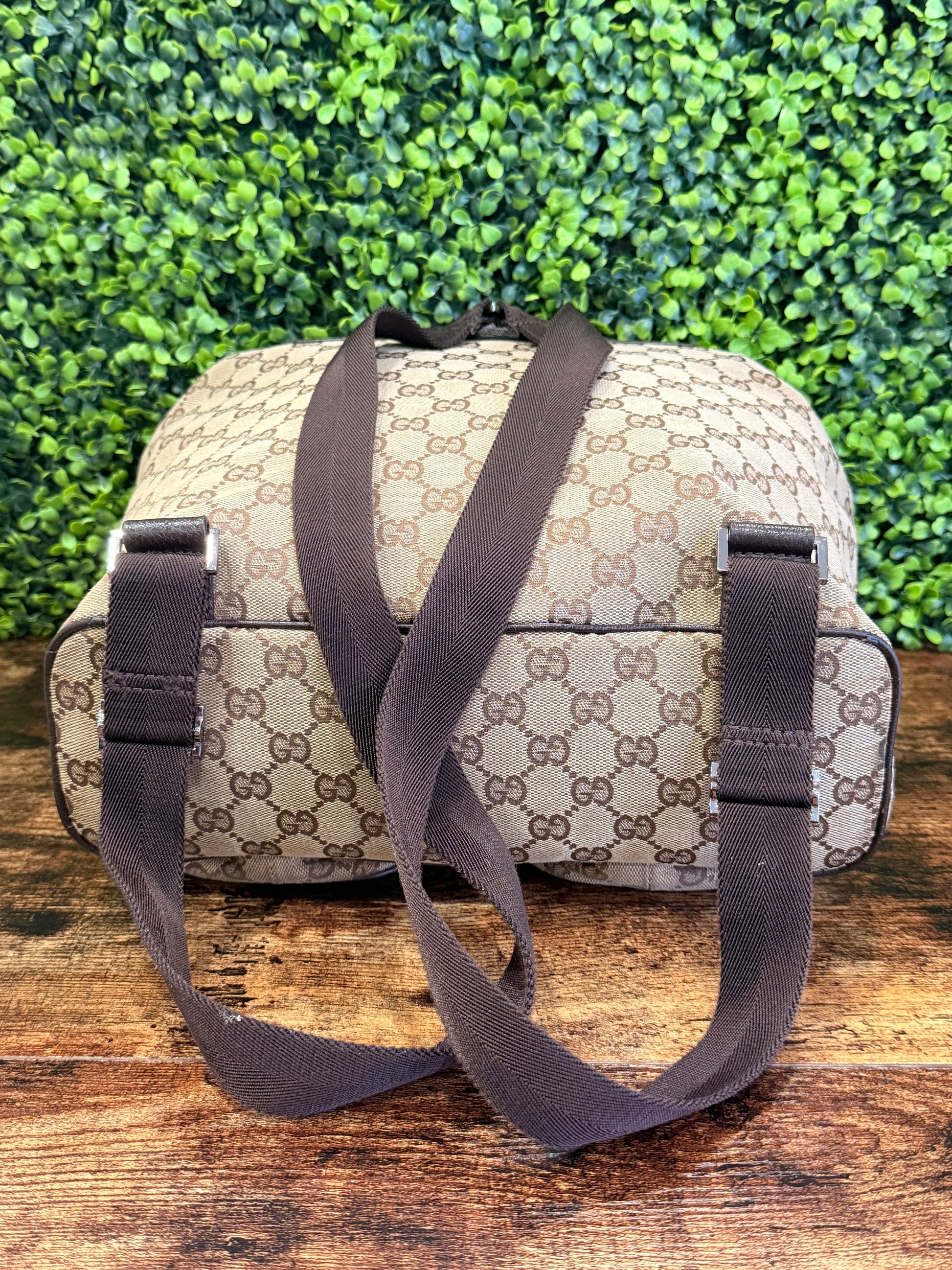 Gucci GG Canvas Jackie Backpack
