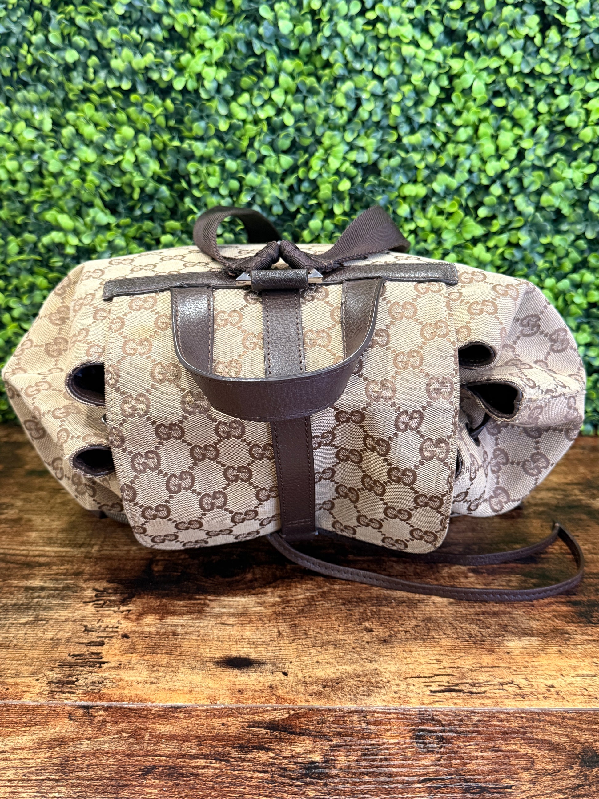 Gucci GG Canvas Jackie Backpack