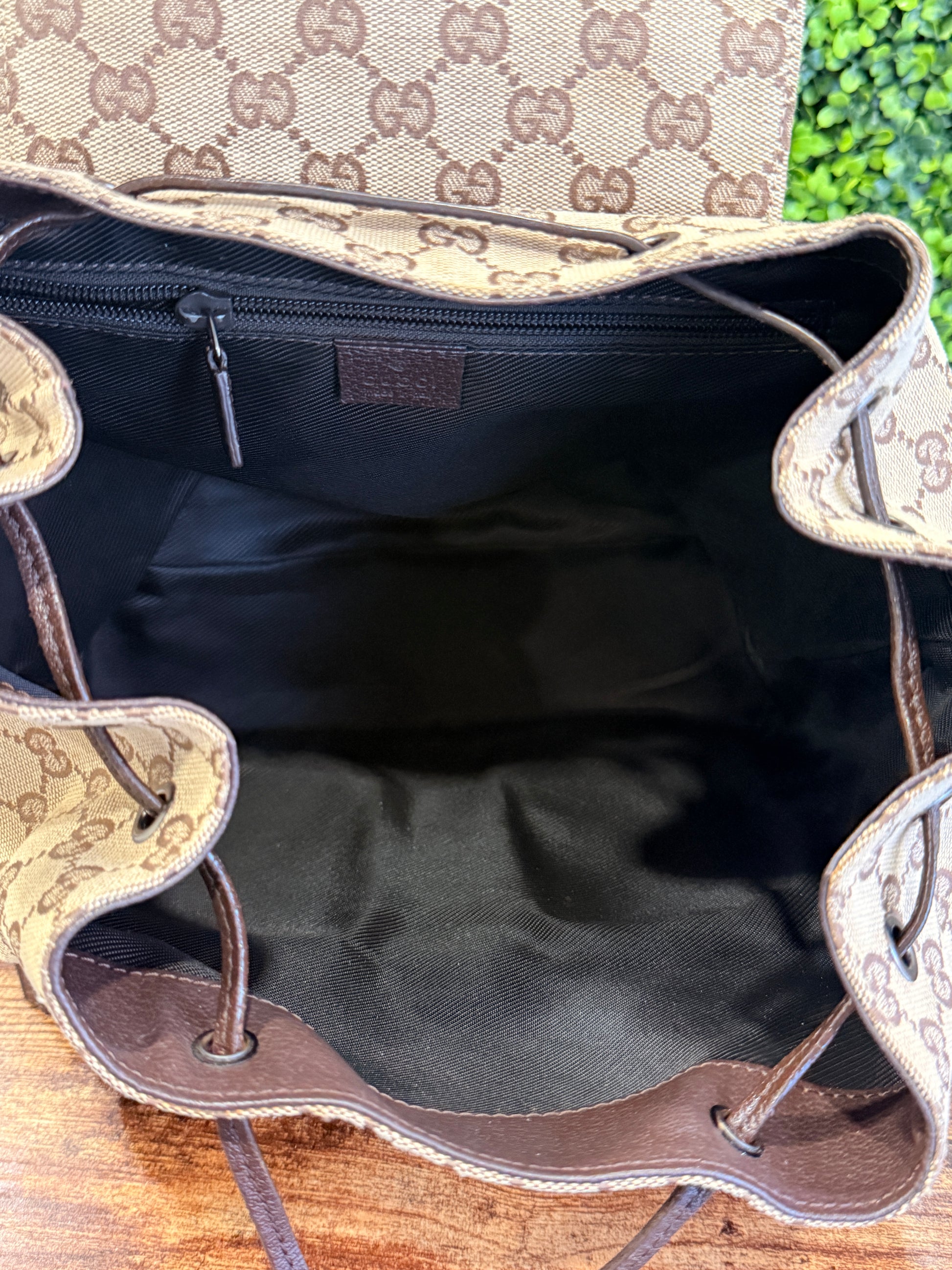 Gucci GG Canvas Jackie Backpack
