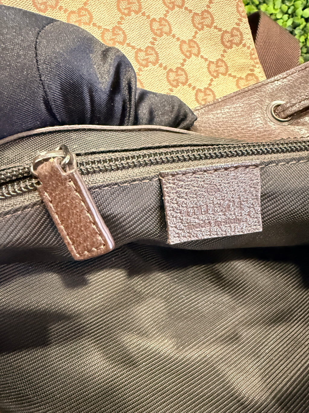 Gucci GG Canvas Jackie Backpack