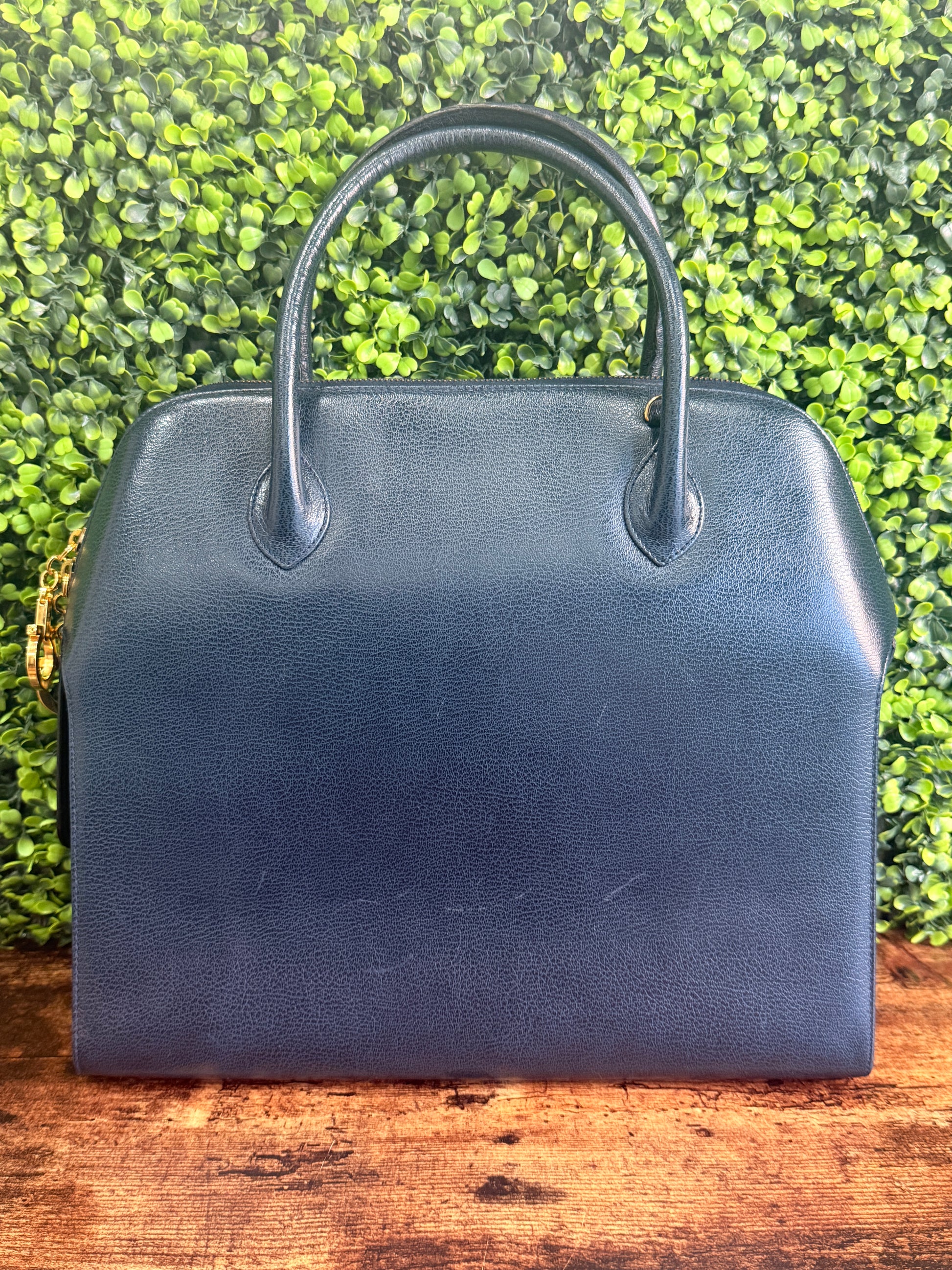 Salvatore Ferragamo Black Leather 2-way Bag
