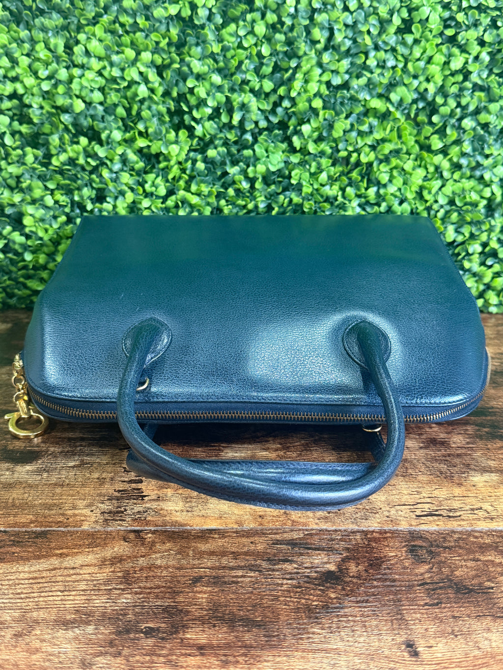 Salvatore Ferragamo Black Leather 2-way Bag