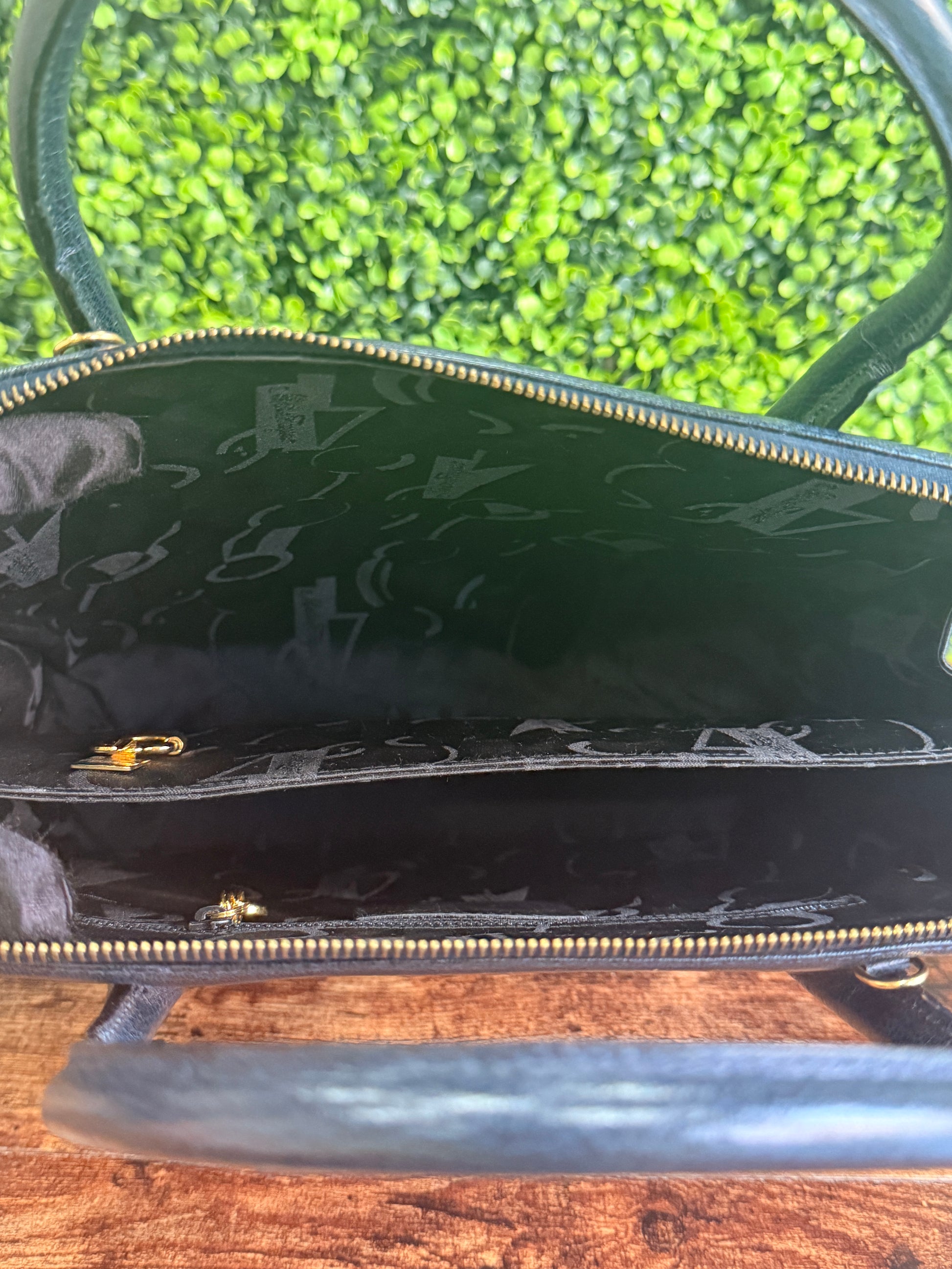 Salvatore Ferragamo Black Leather 2-way Bag