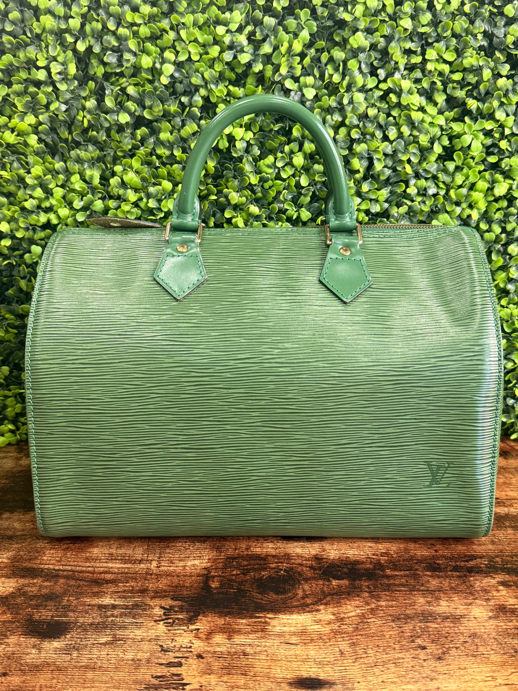 Louis Vuitton Green Epi Leather Speedy 30
