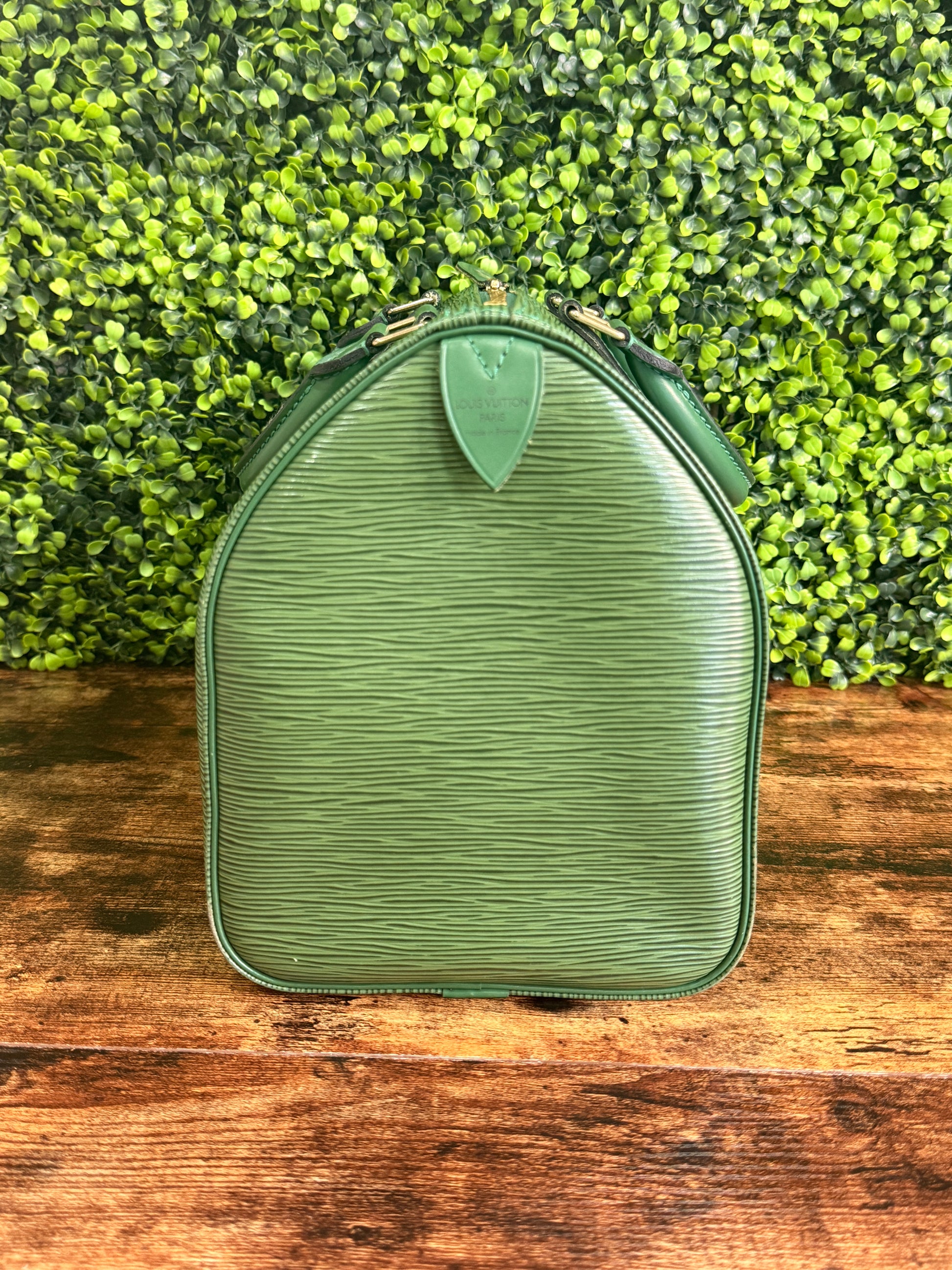 Louis Vuitton Green Epi Leather Speedy 30