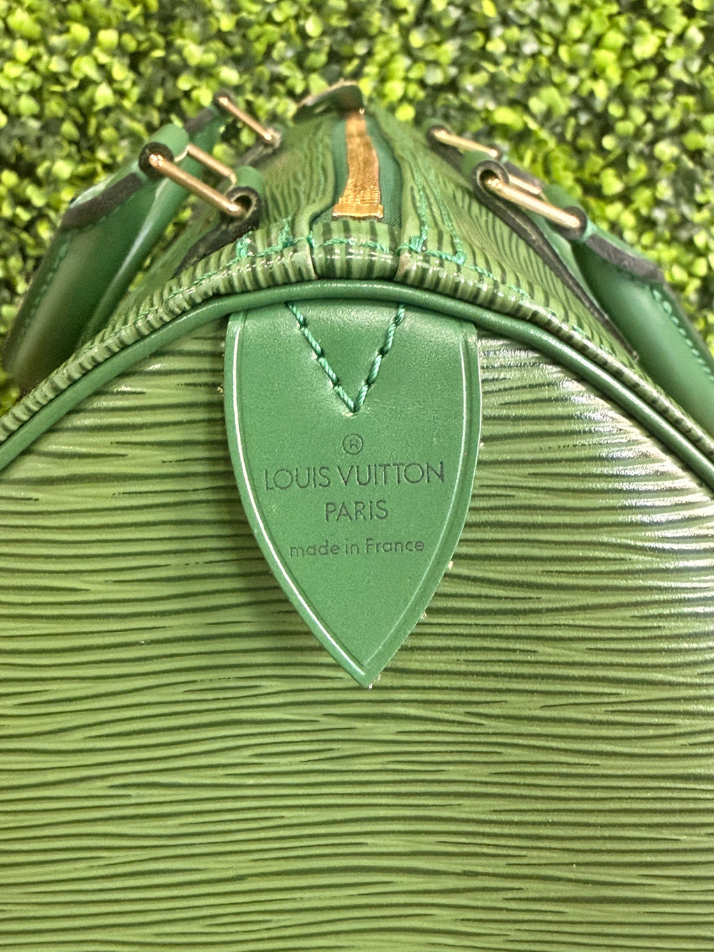 Louis Vuitton Green Epi Leather Speedy 30