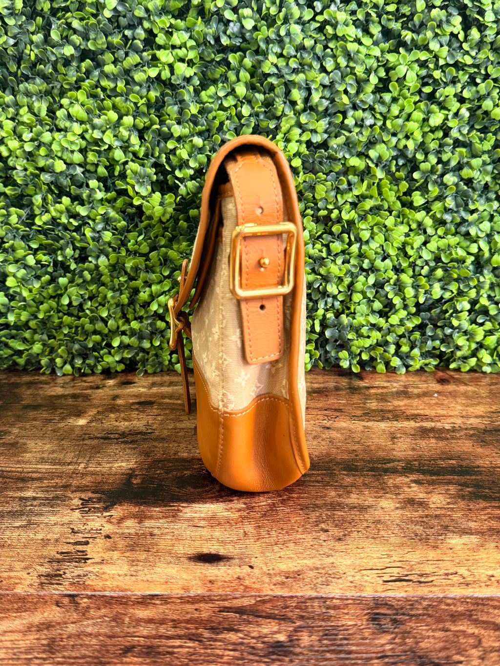 Louis Vuitton Mini Lin Marjorie Beige/Tan Shoulder Bag