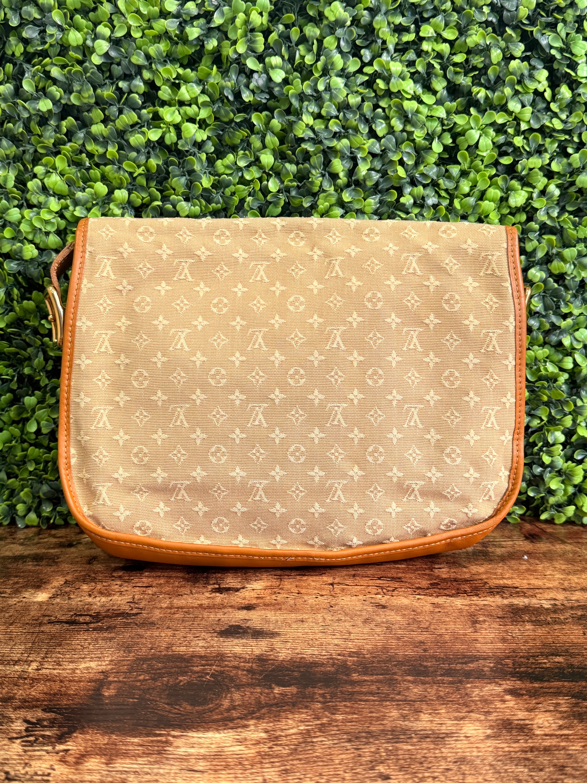Louis Vuitton Mini Lin Marjorie Beige/Tan Shoulder Bag