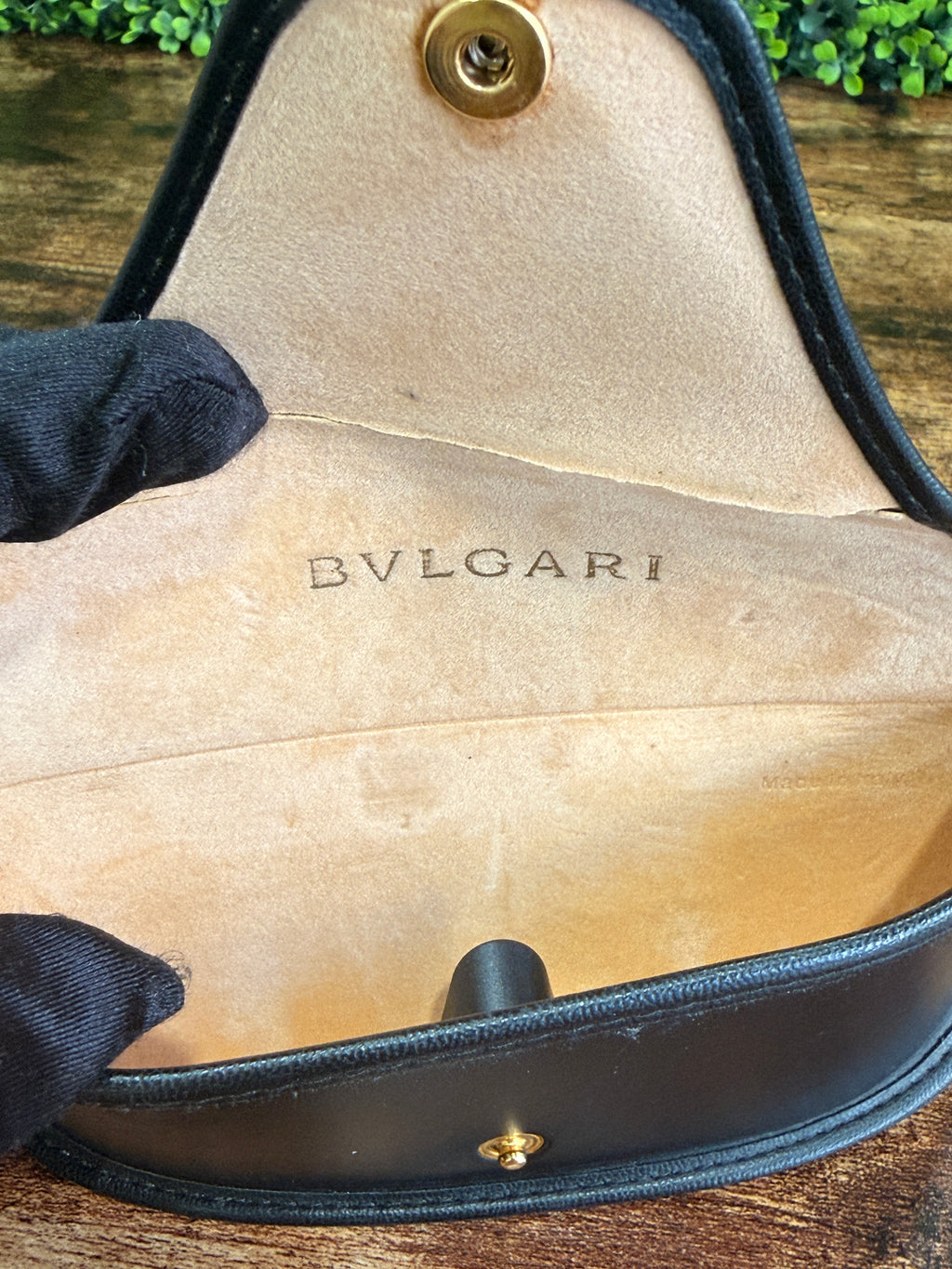 Bvlgari Black Rectangle Sunglasses 66*15