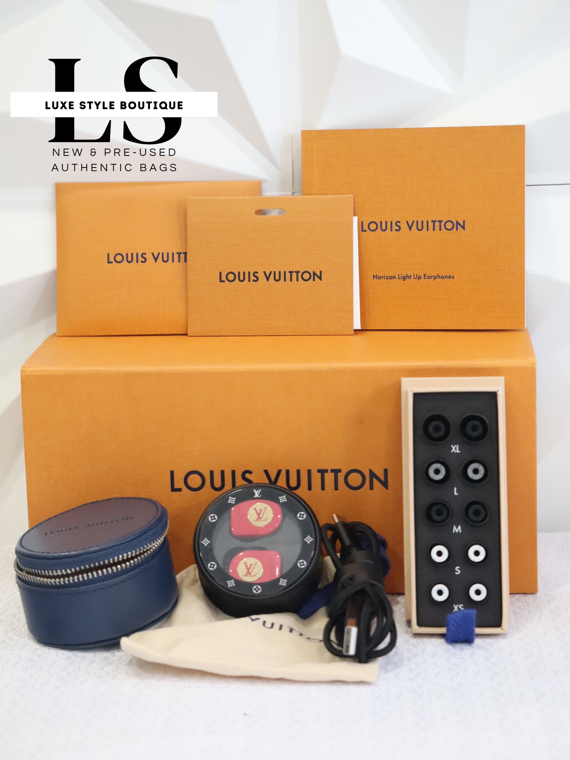 Louis Vuitton Red Horizon Wireless Earphones