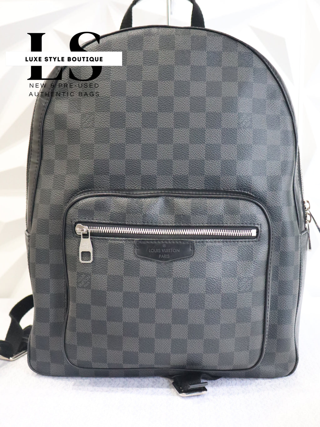Louis Vuitton Josh Backpack Damier Graphite