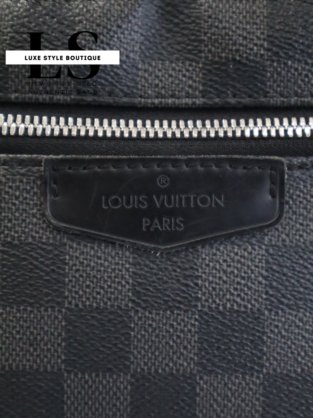 Louis Vuitton Josh Backpack Damier Graphite