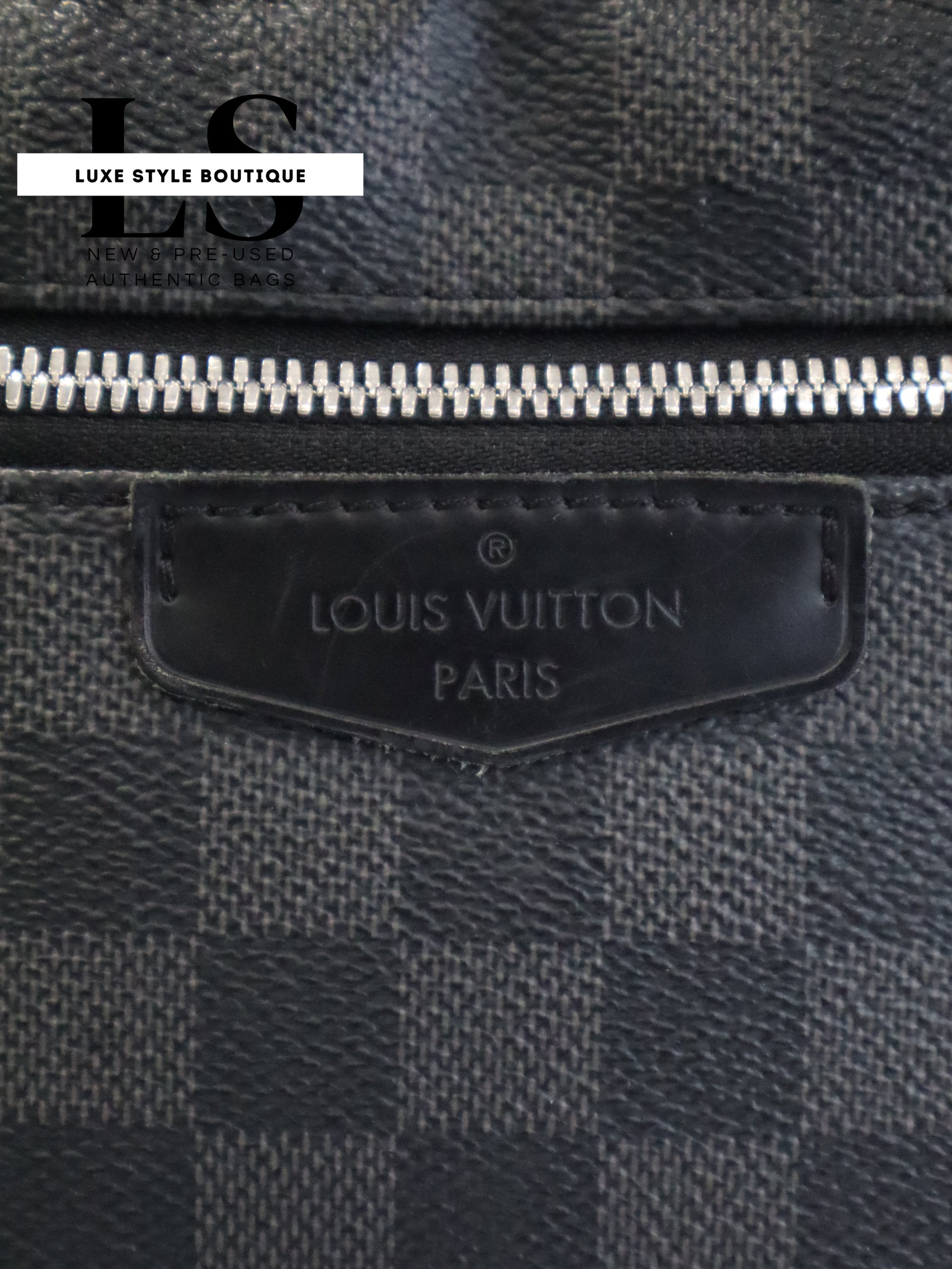 Louis Vuitton Josh Backpack Damier Graphite