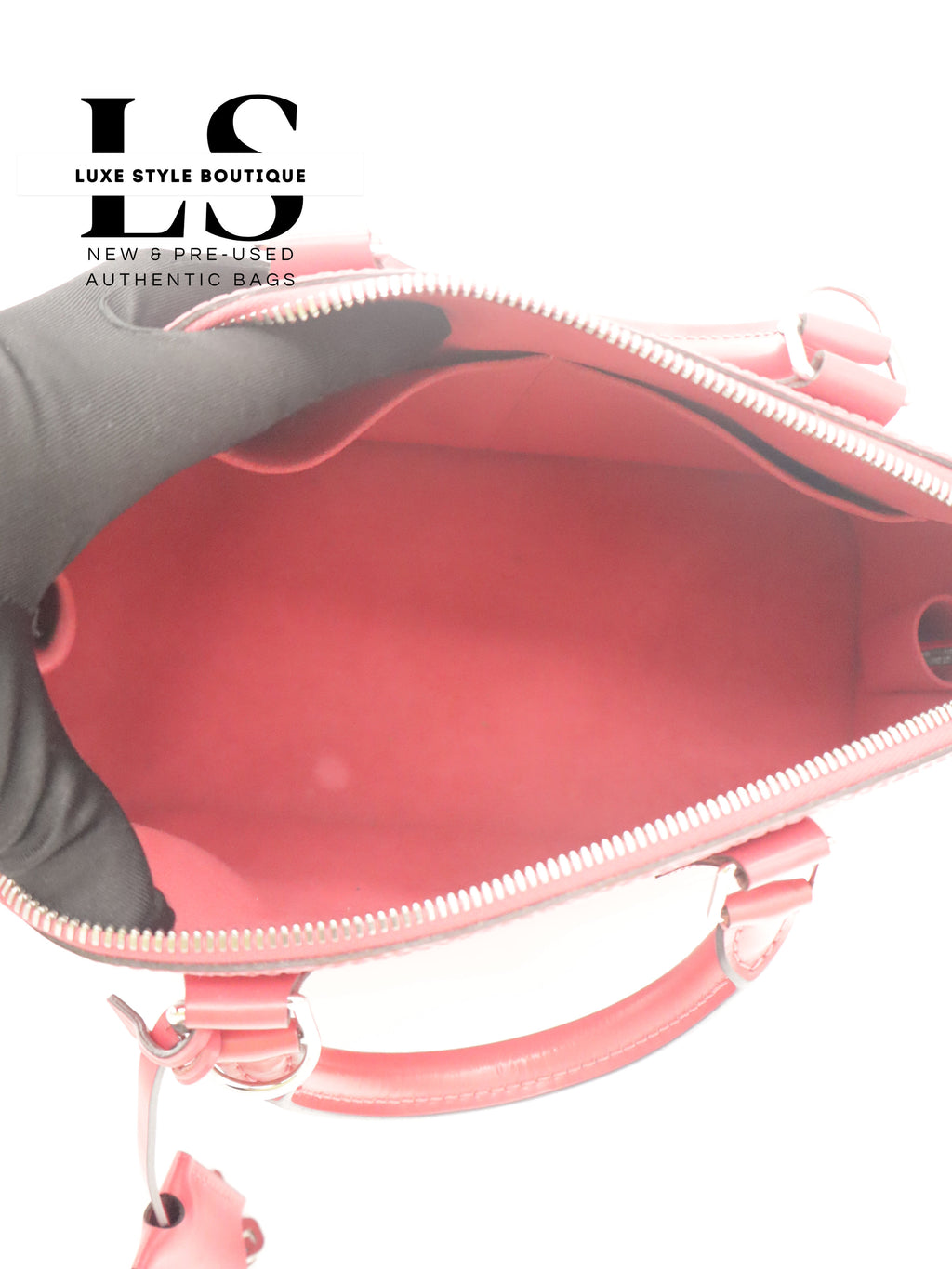 Louis Vuitton Alma PM Epi Leather Soft Pink