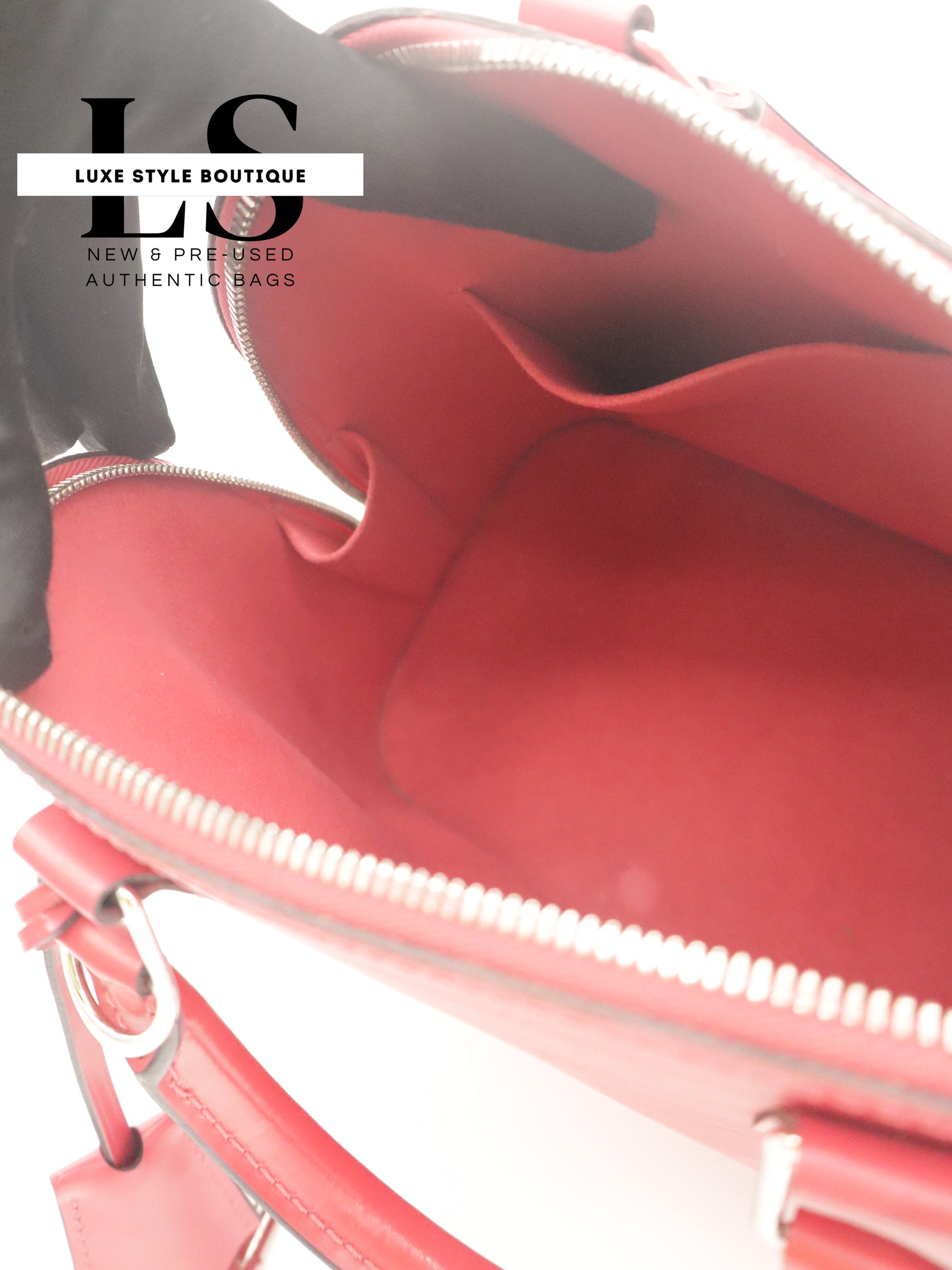 Louis Vuitton Alma PM Epi Leather Soft Pink