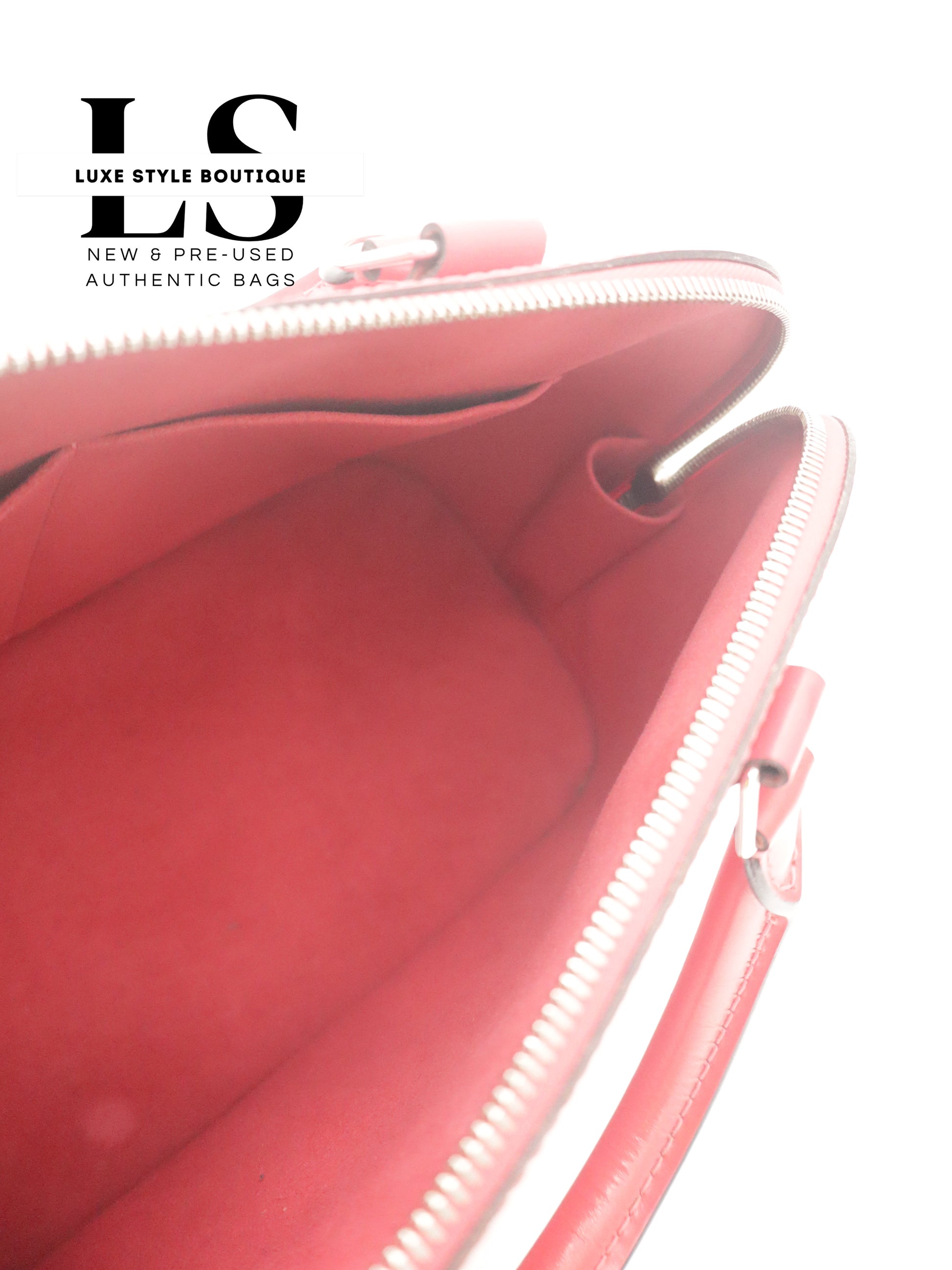 Louis Vuitton Alma PM Epi Leather Soft Pink