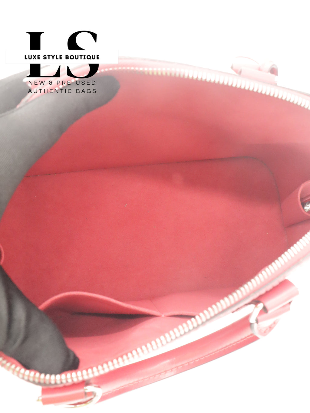 Louis Vuitton Alma PM Epi Leather Soft Pink