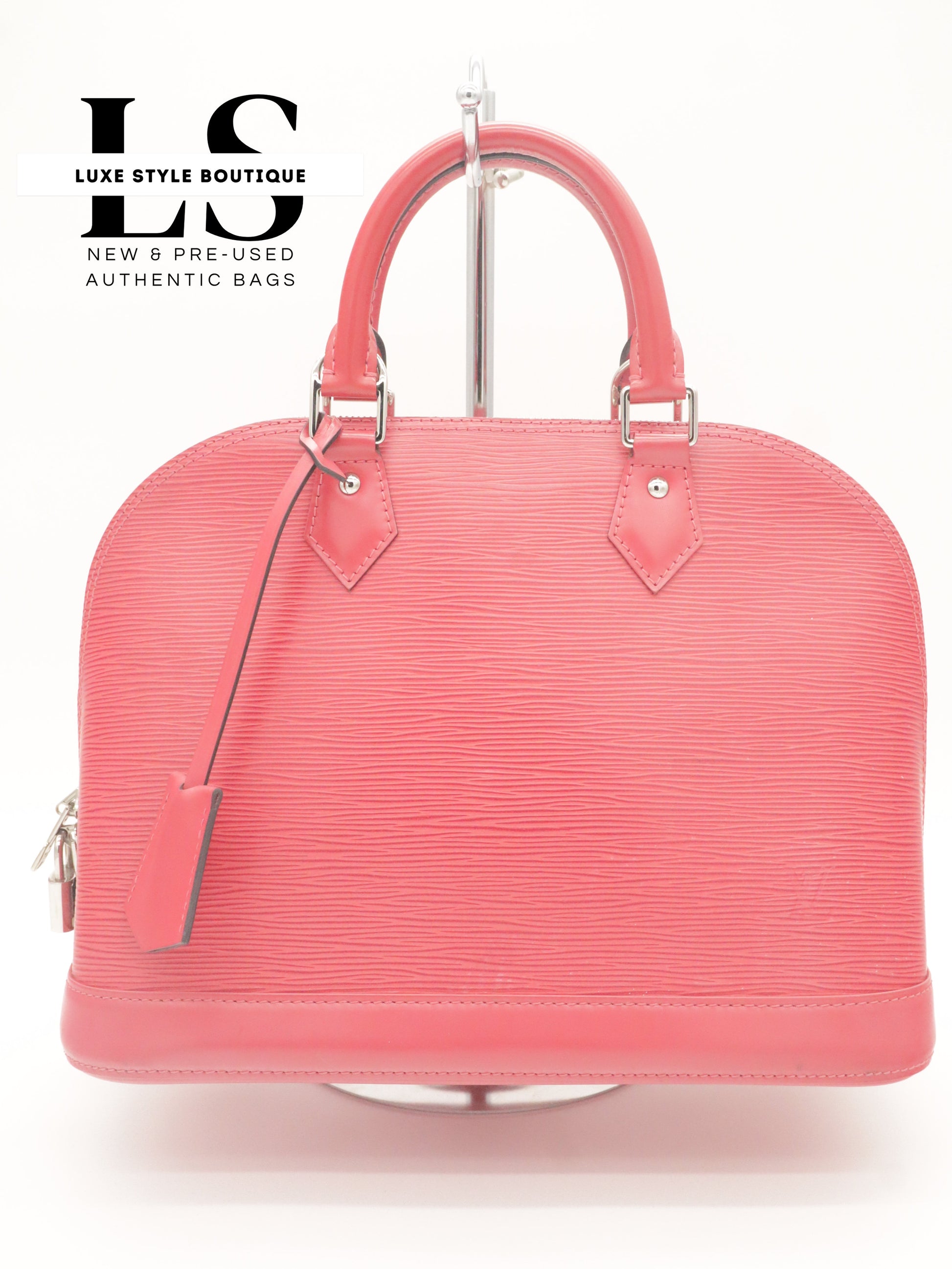 Louis Vuitton Alma PM Epi Leather Soft Pink