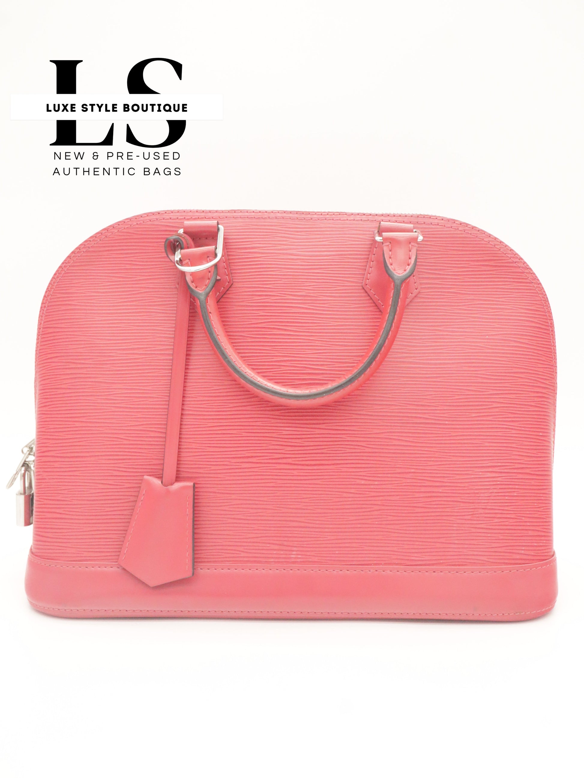 Louis Vuitton Alma PM Epi Leather Soft Pink