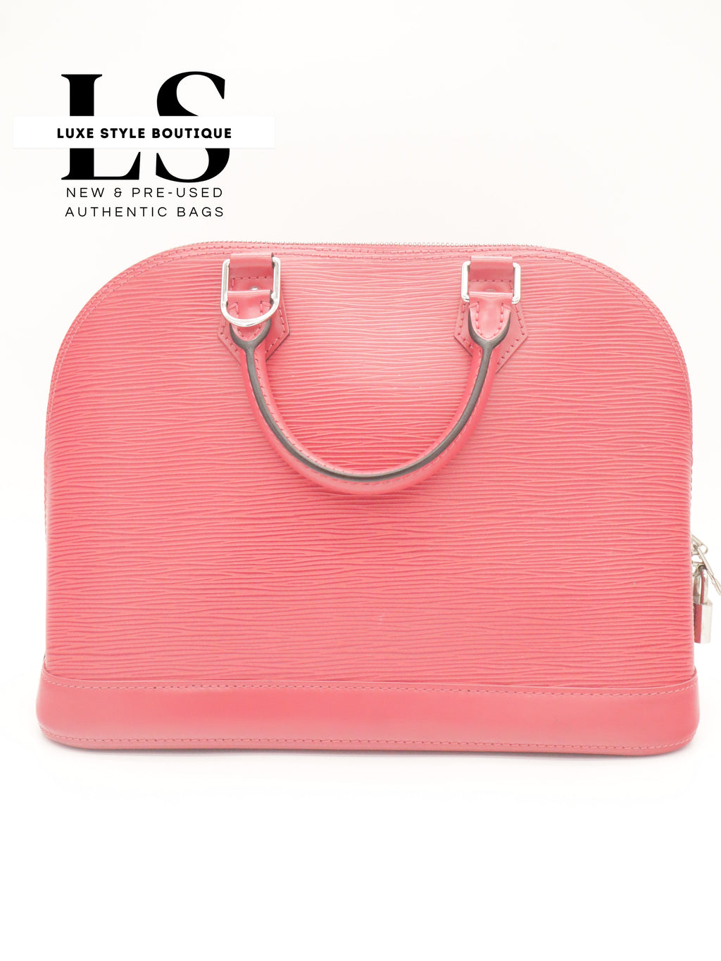 Louis Vuitton Alma PM Epi Leather Soft Pink