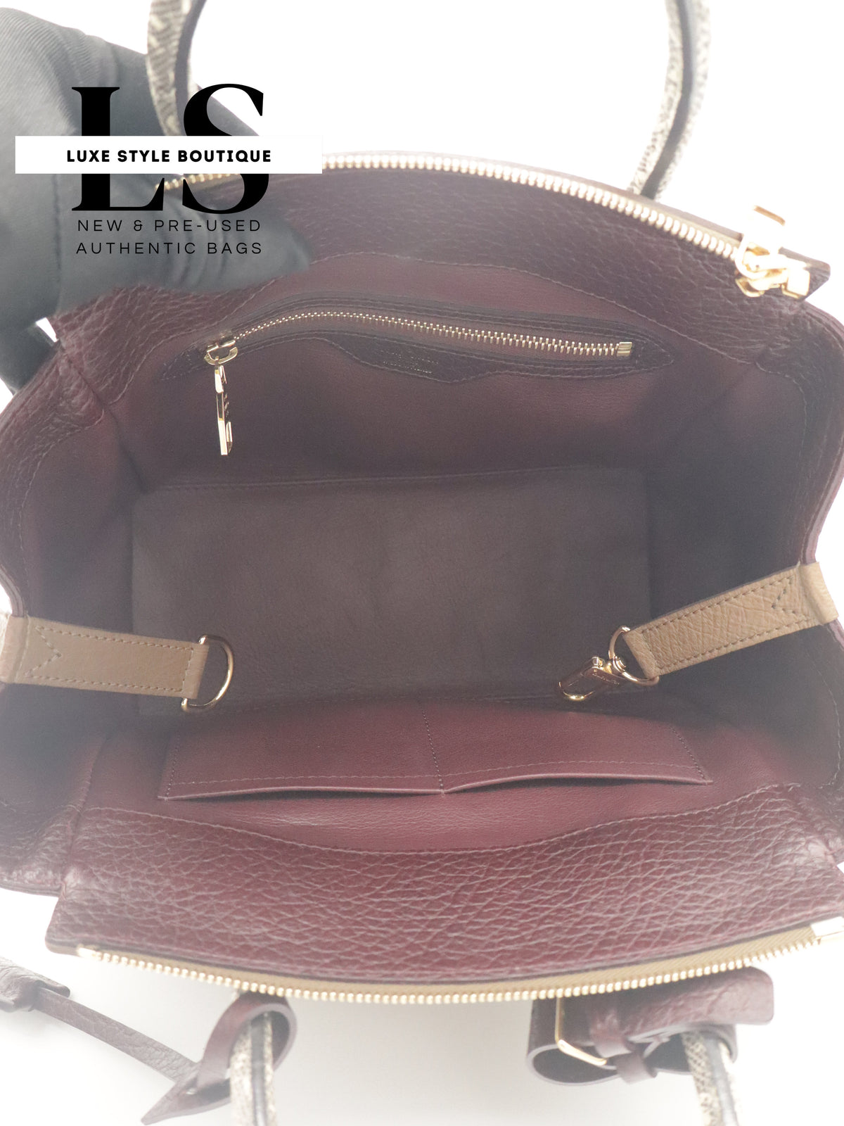 Louis Vuitton Ostrich & Python Majestuex MM