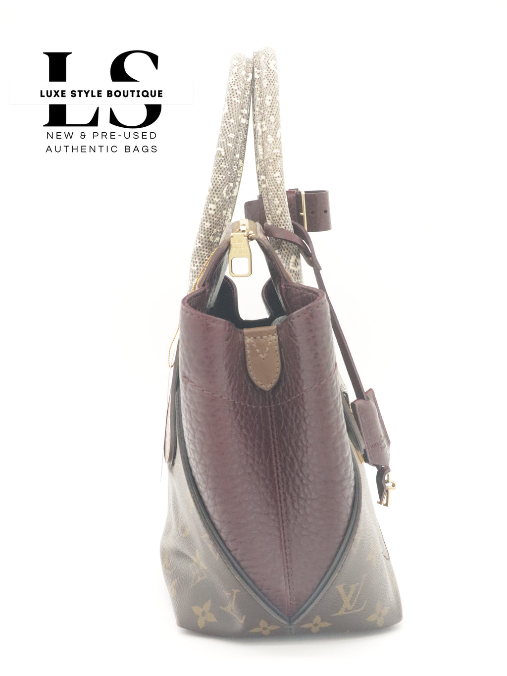 Louis Vuitton Ostrich & Python Majestuex MM