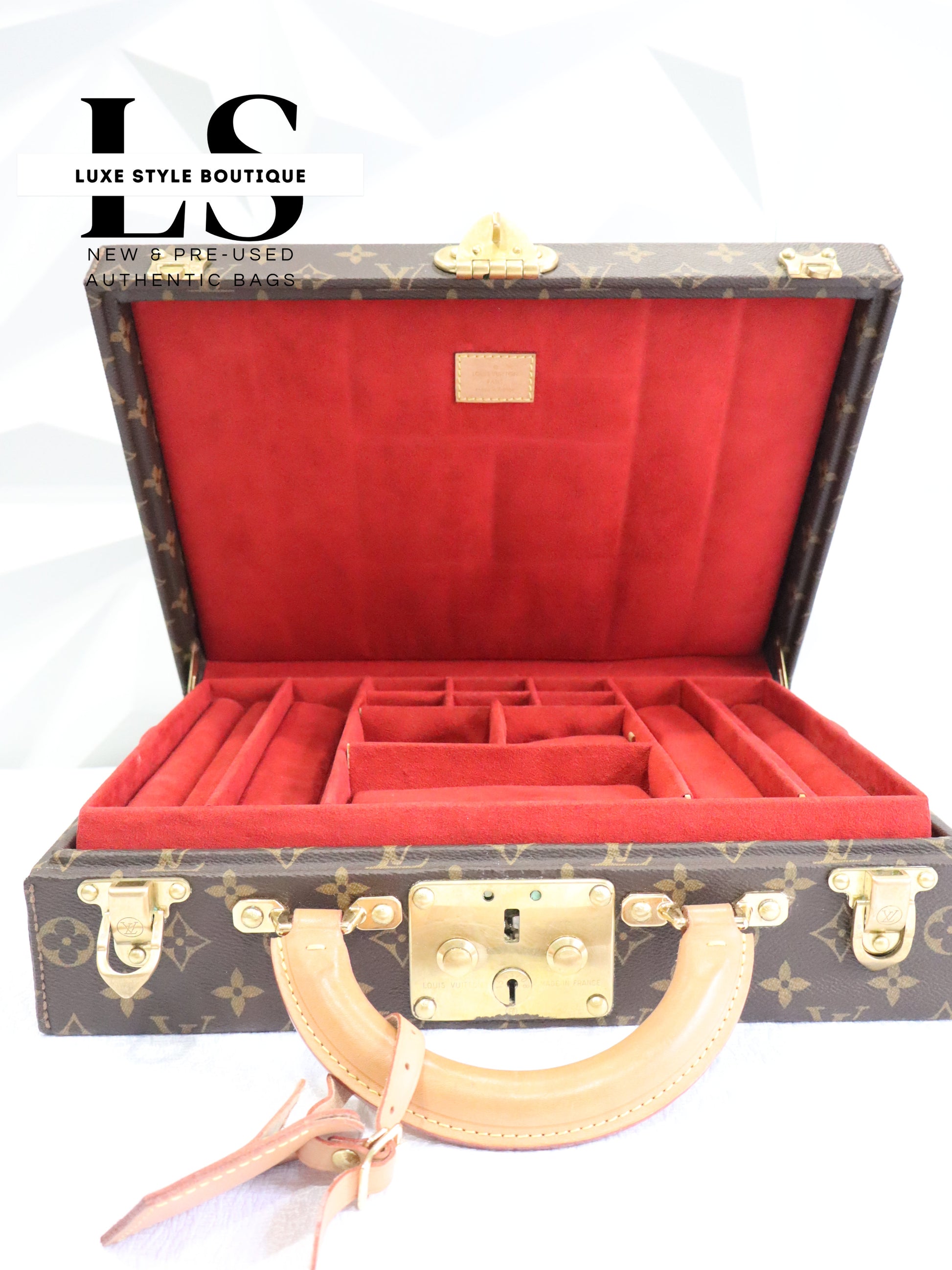 Louis Vuitton Jewelry Vanity Trunk Monogram