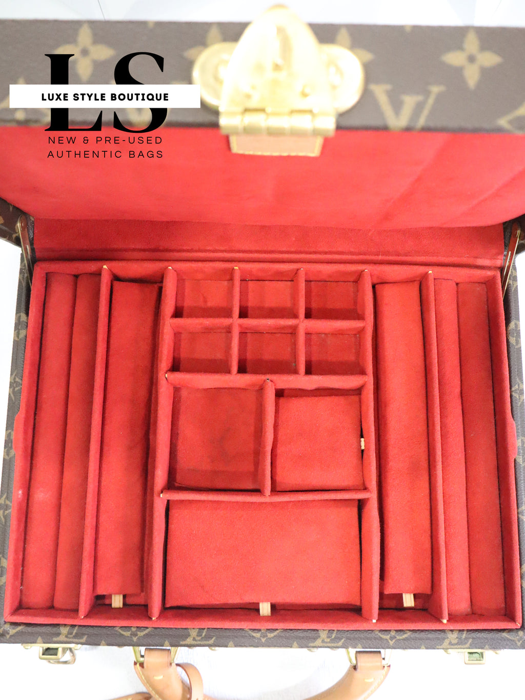 Louis Vuitton Jewelry Vanity Trunk Monogram