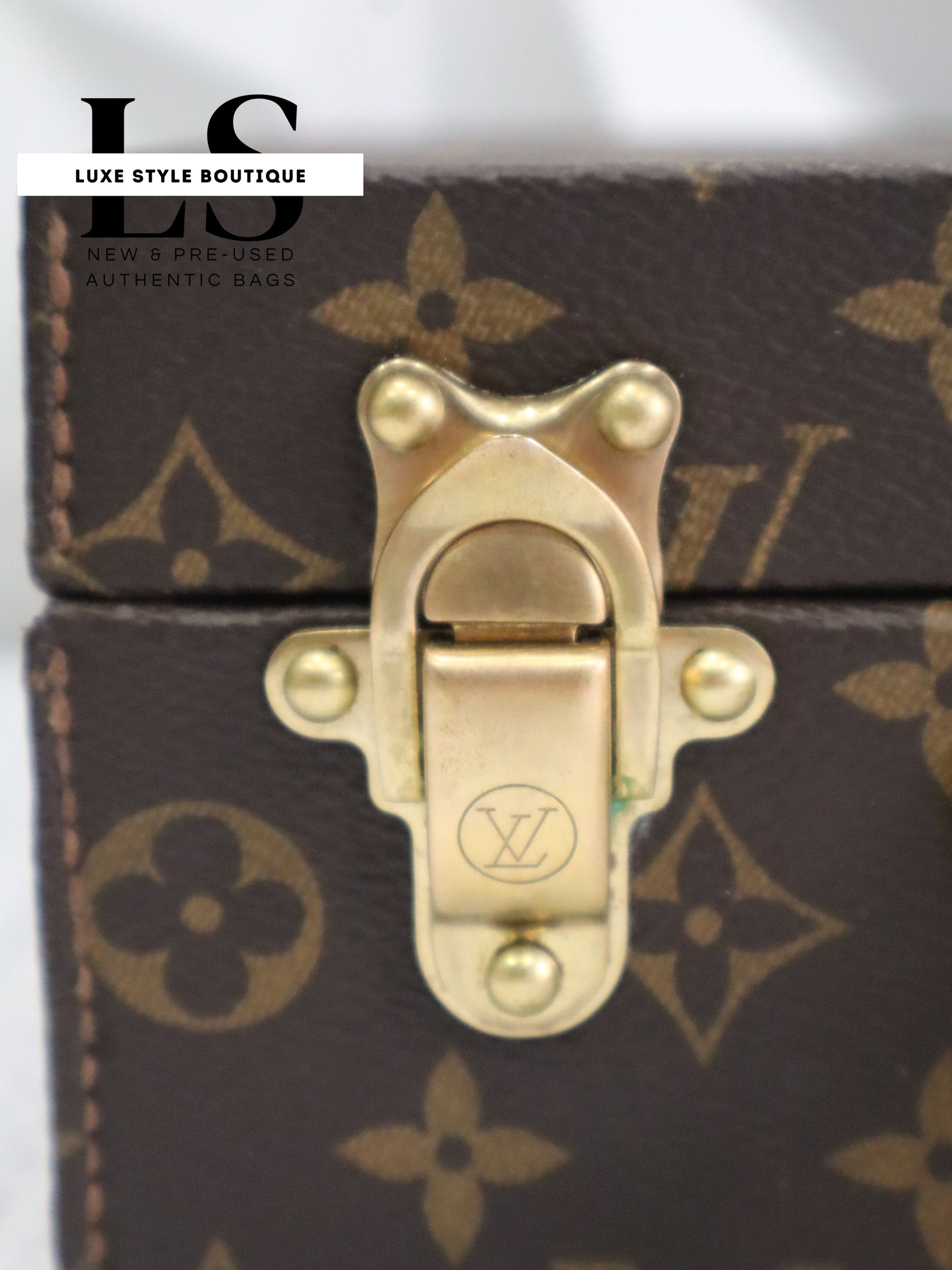 Louis Vuitton Jewelry Vanity Trunk Monogram