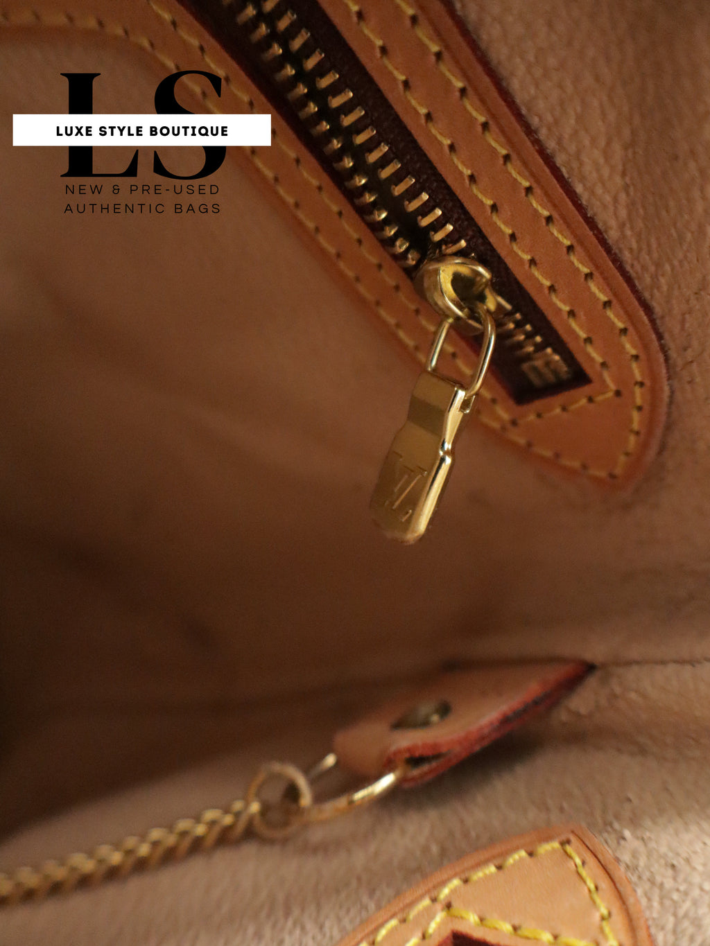 Louis Vuitton Monogram Petit Bucket PM w/Pouch
