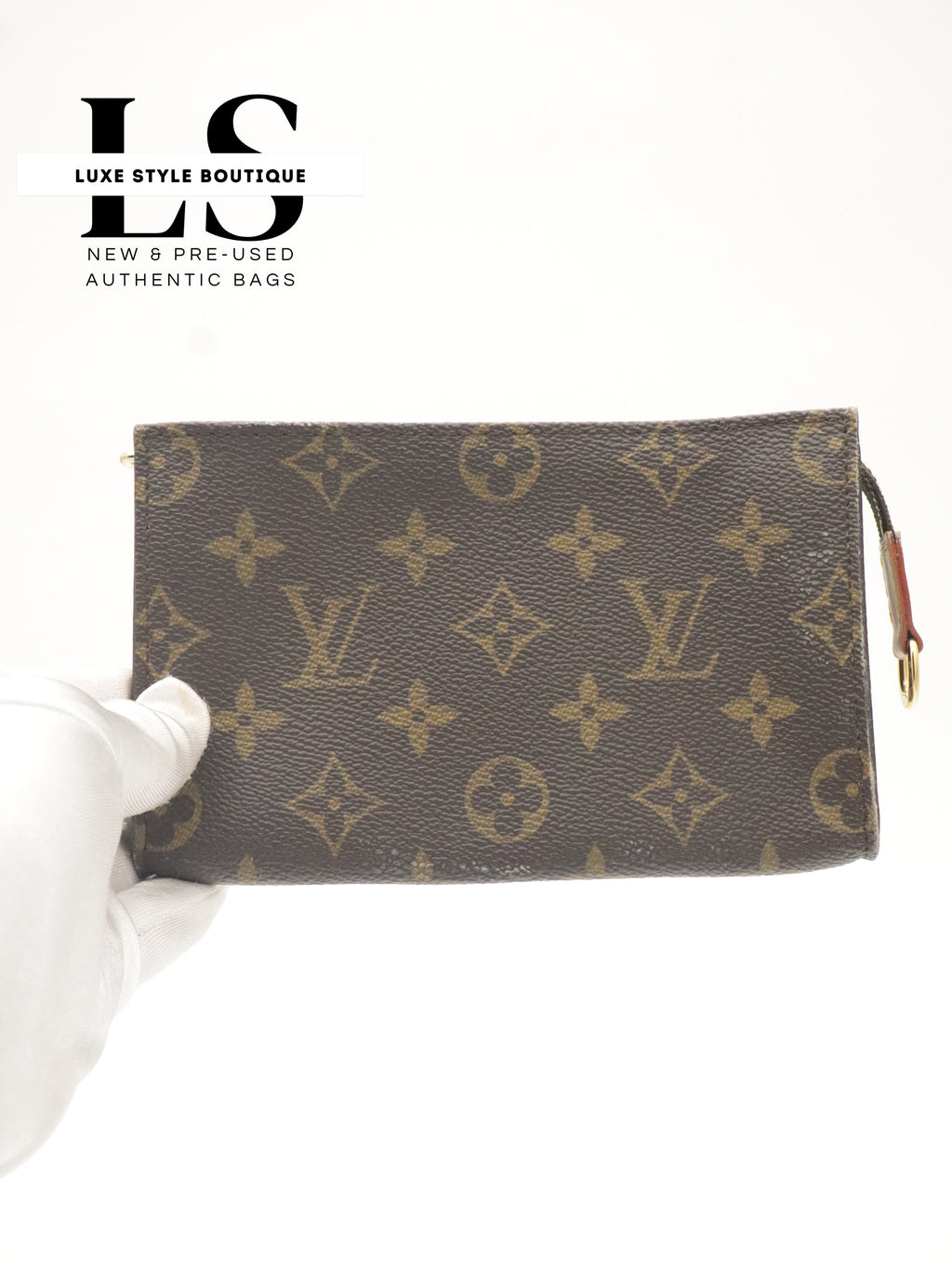 Louis Vuitton Monogram Petit Bucket PM w/Pouch