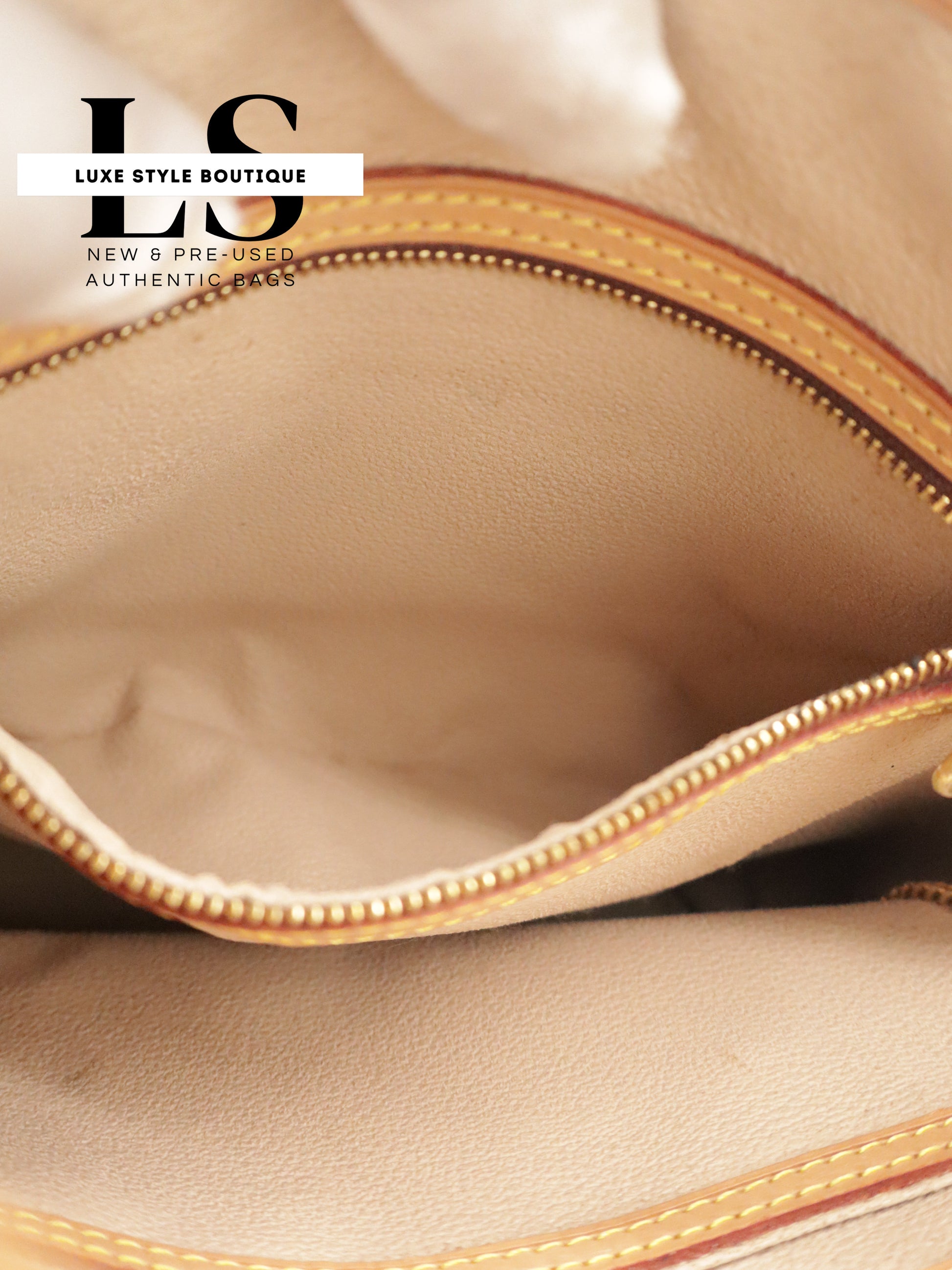 Louis Vuitton Monogram Petit Bucket PM w/Pouch