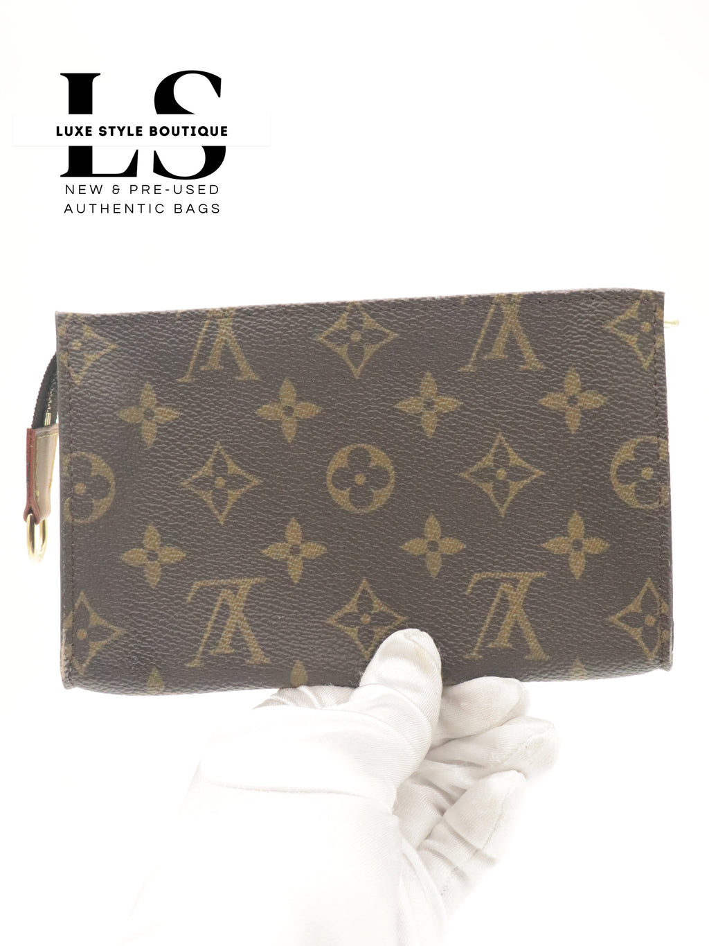 Louis Vuitton Monogram Petit Bucket PM w/Pouch