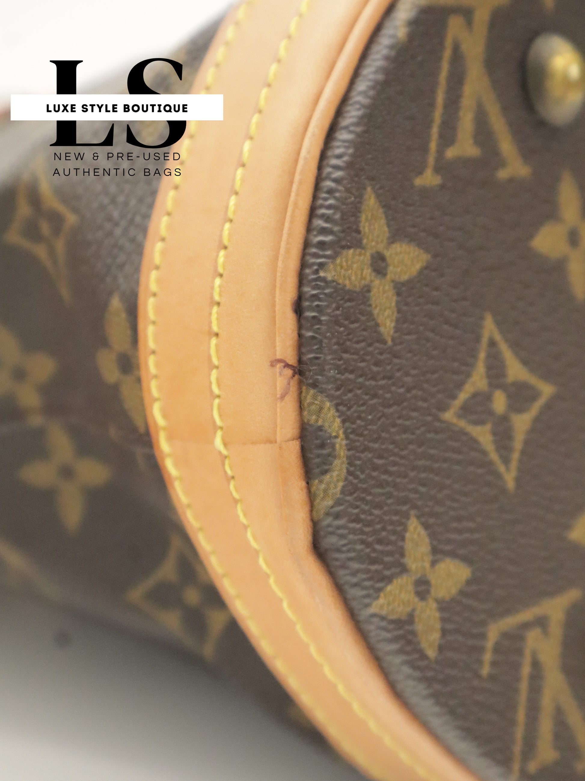 Louis Vuitton Monogram Petit Bucket PM w/Pouch