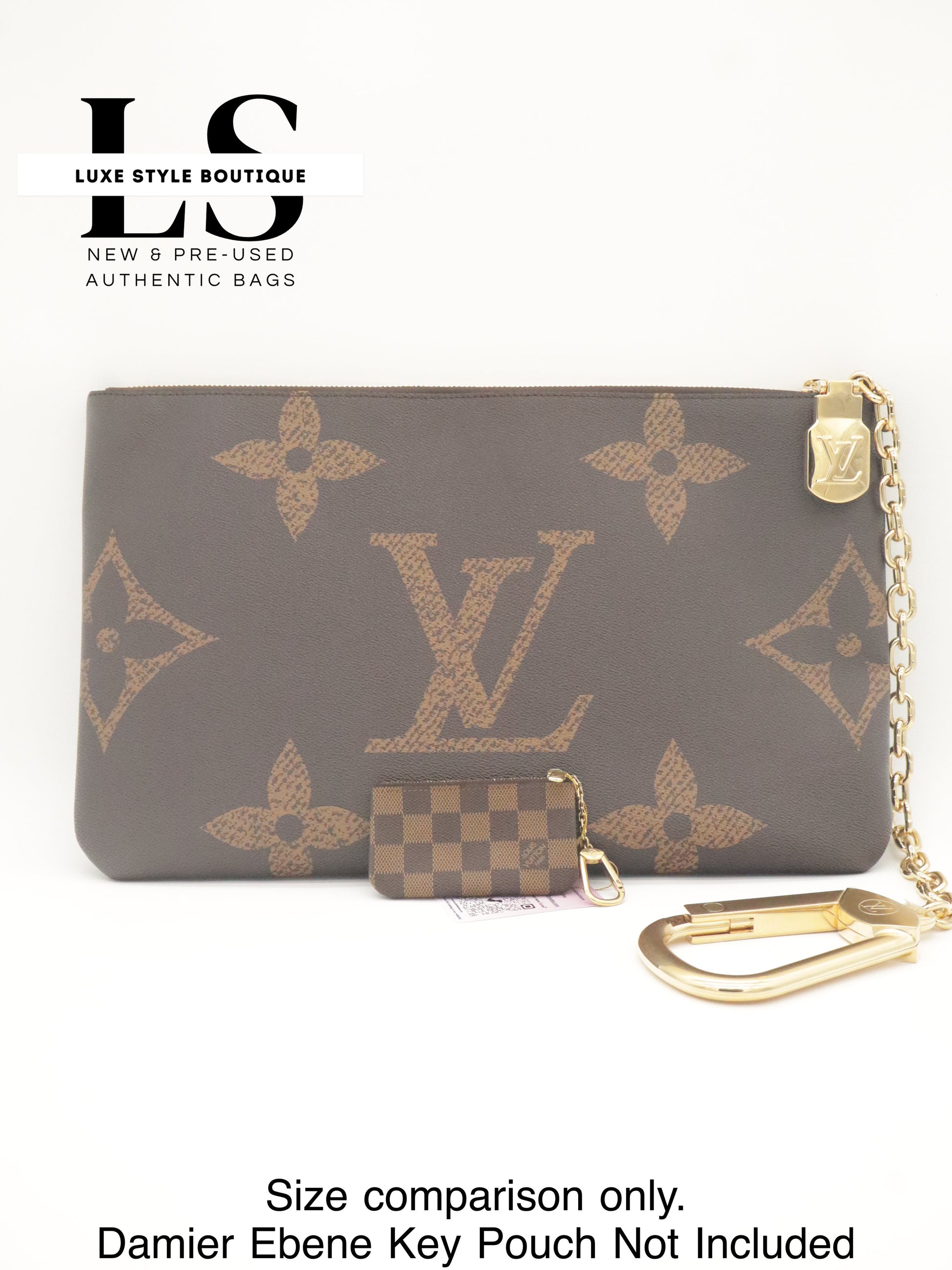 Louis Vuitton Monogram Giant Pochette Cles XL