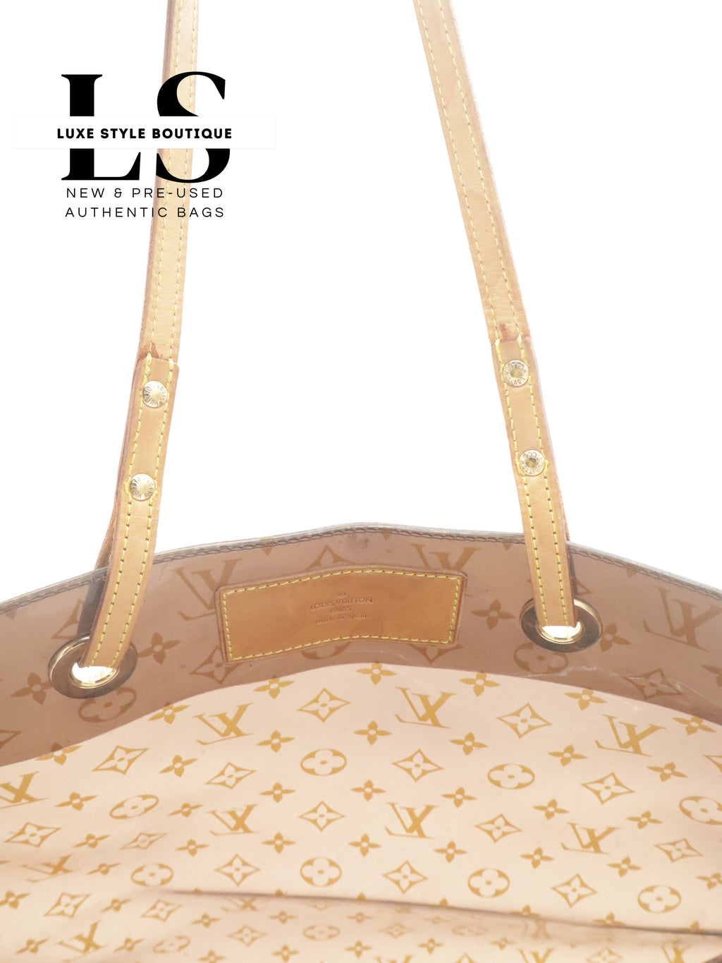 Louis Vuitton Monogram Vinyl Cabas Cruise