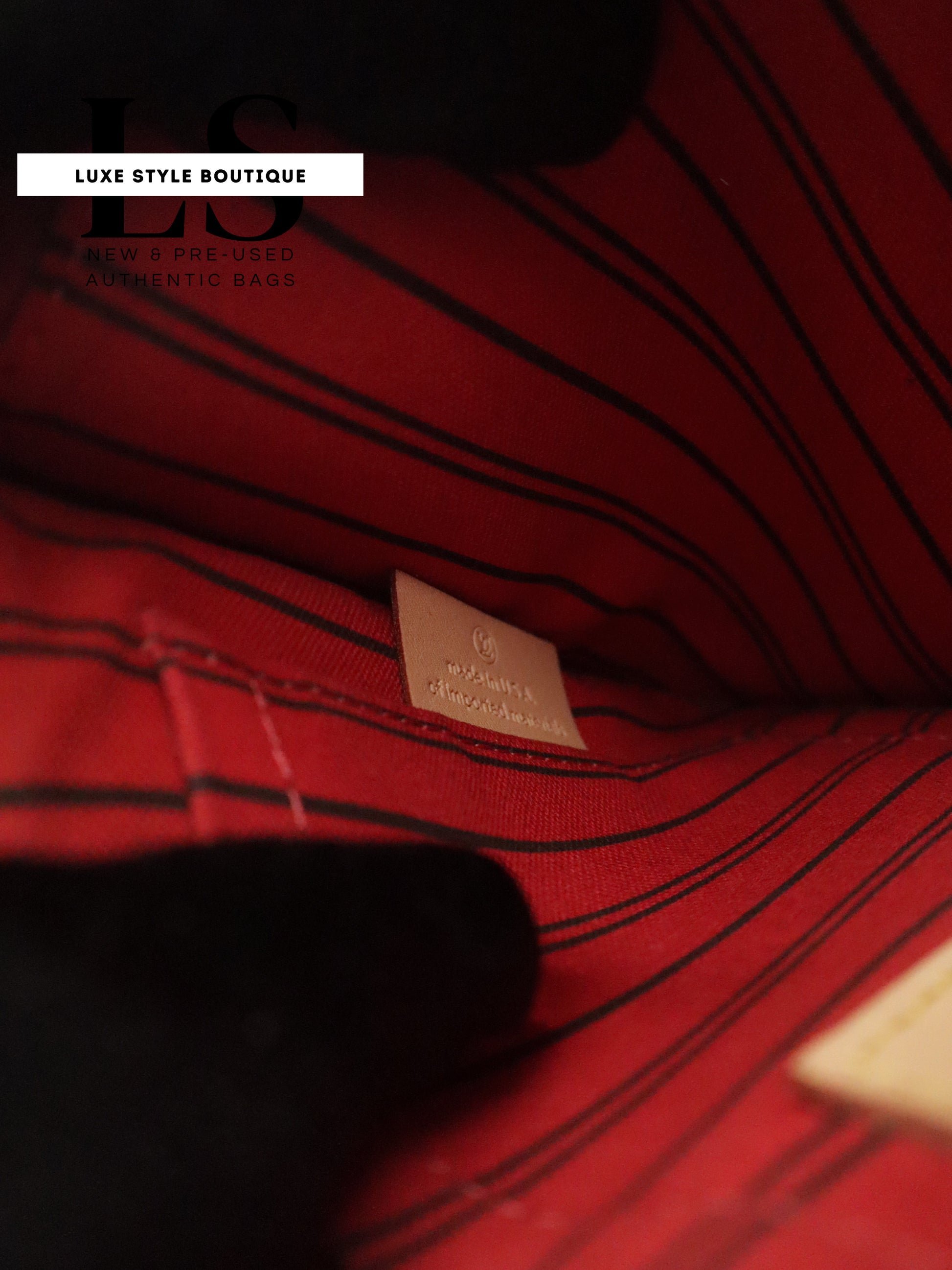 Louis Vuitton Monogram Red Pouch